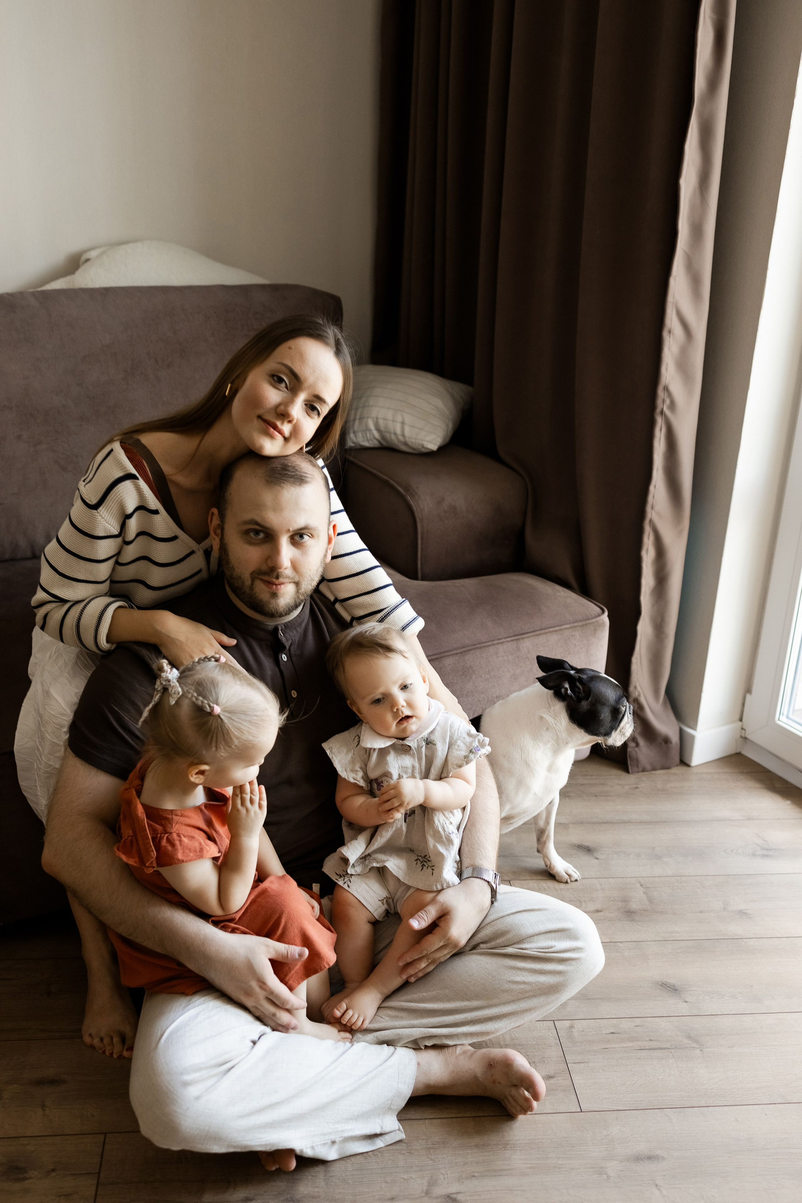 Домашняя семейная съемка. Семейный фотограф в Екатеринбурге Маргарита Курносова