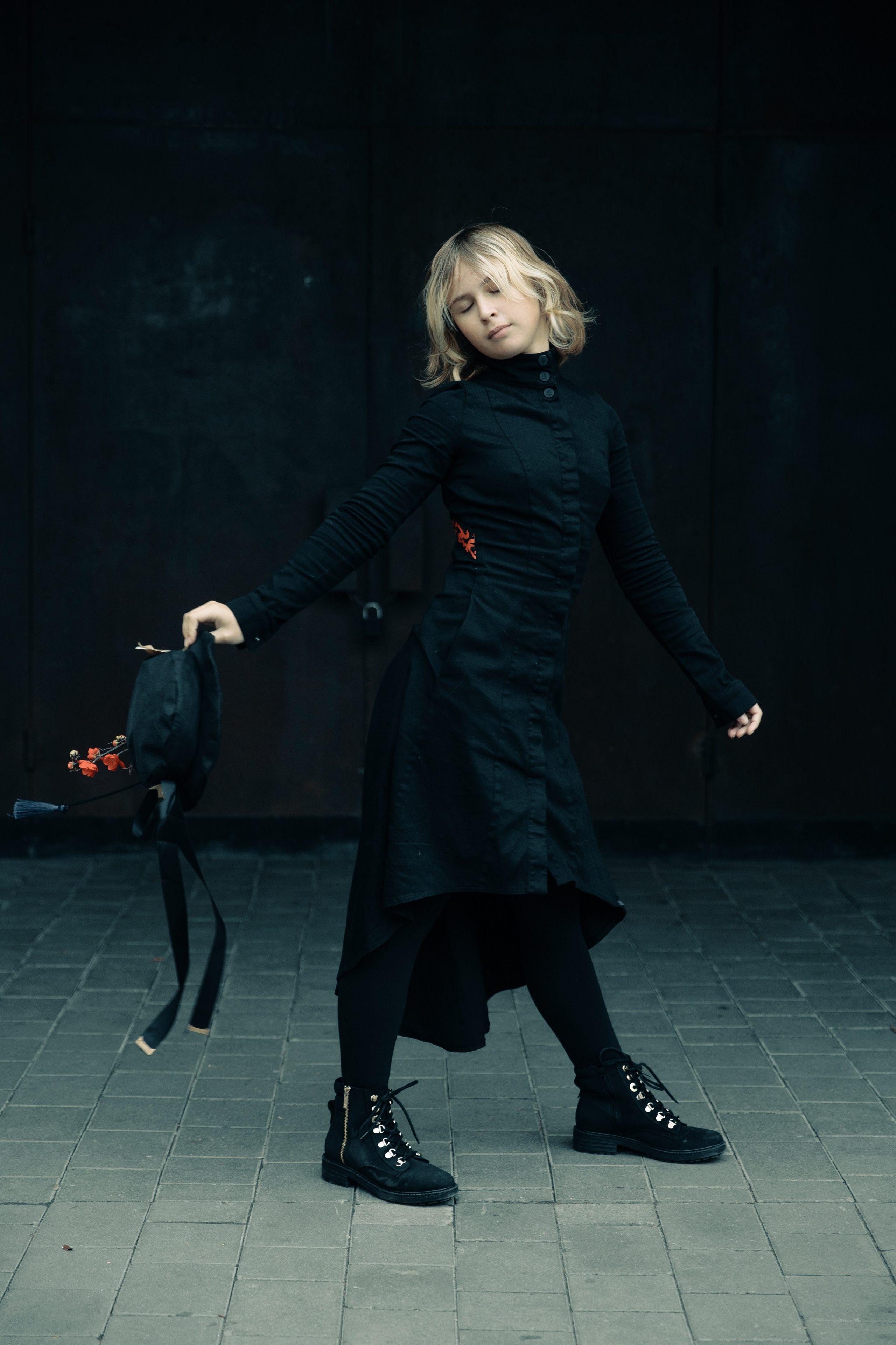 Фотосет в СевкабельПорт. Санкт-Петербург. Ева Демидова. Спортсмен по конкуру в Санкт-Петербуре