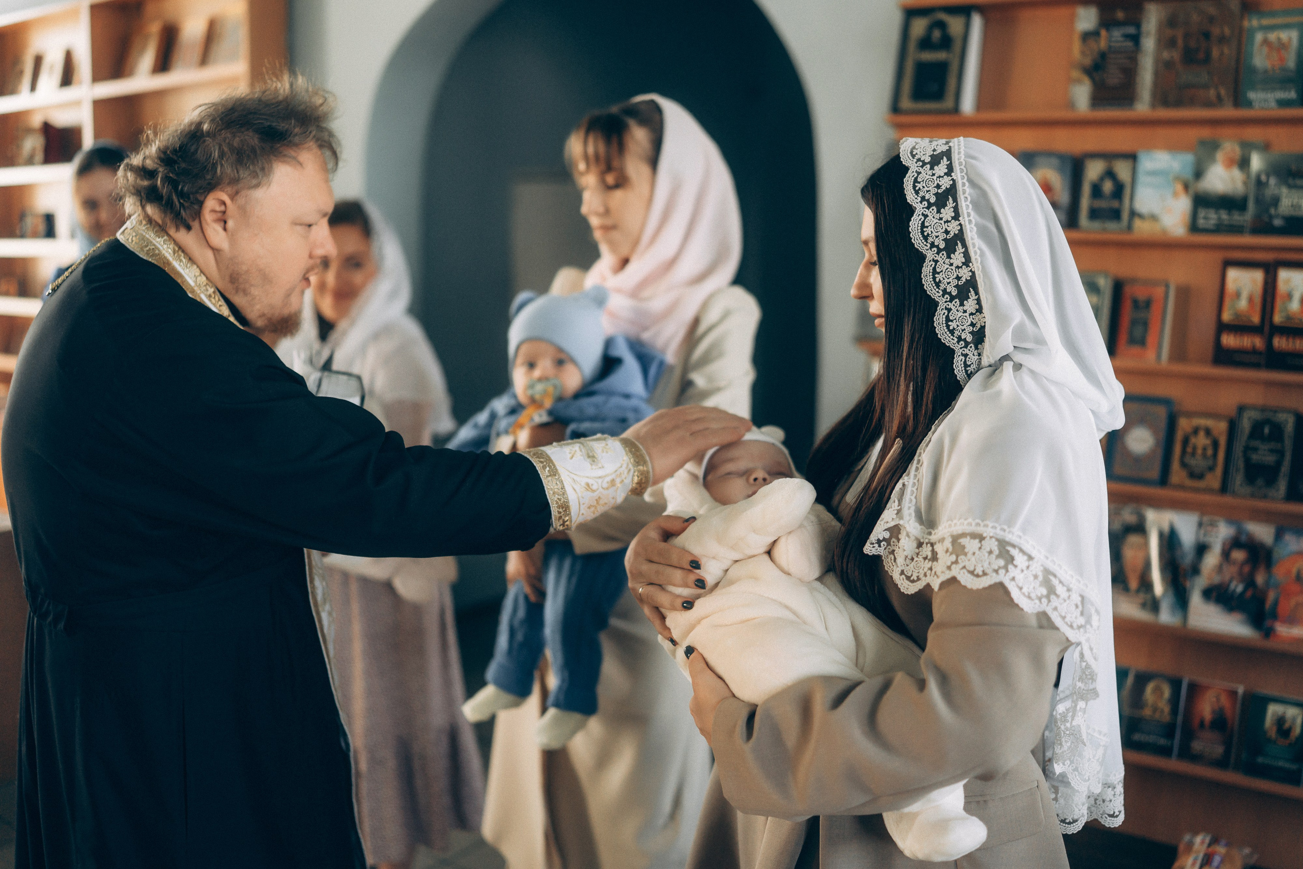 Крещения в Храме Рождества Христова. Свадебный и репортажный фотограф в Воронеже Роман Янко