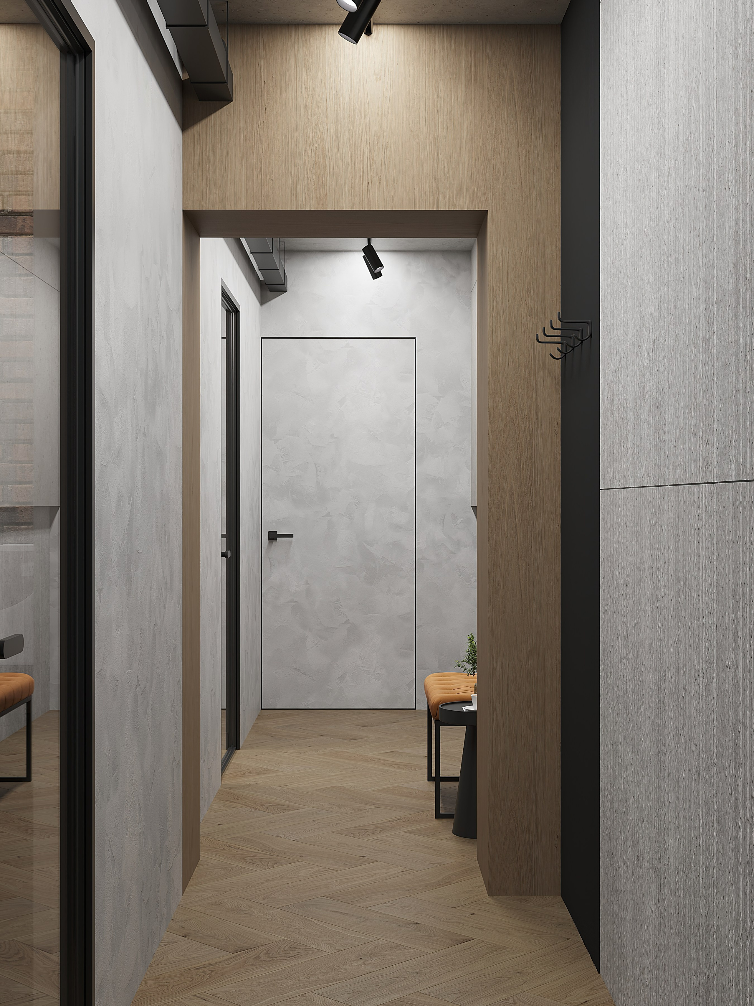 Коммерческое помещение — офис юриста, г. Рязань. Студия дизайна и ремонта ZAROVNIK build&design