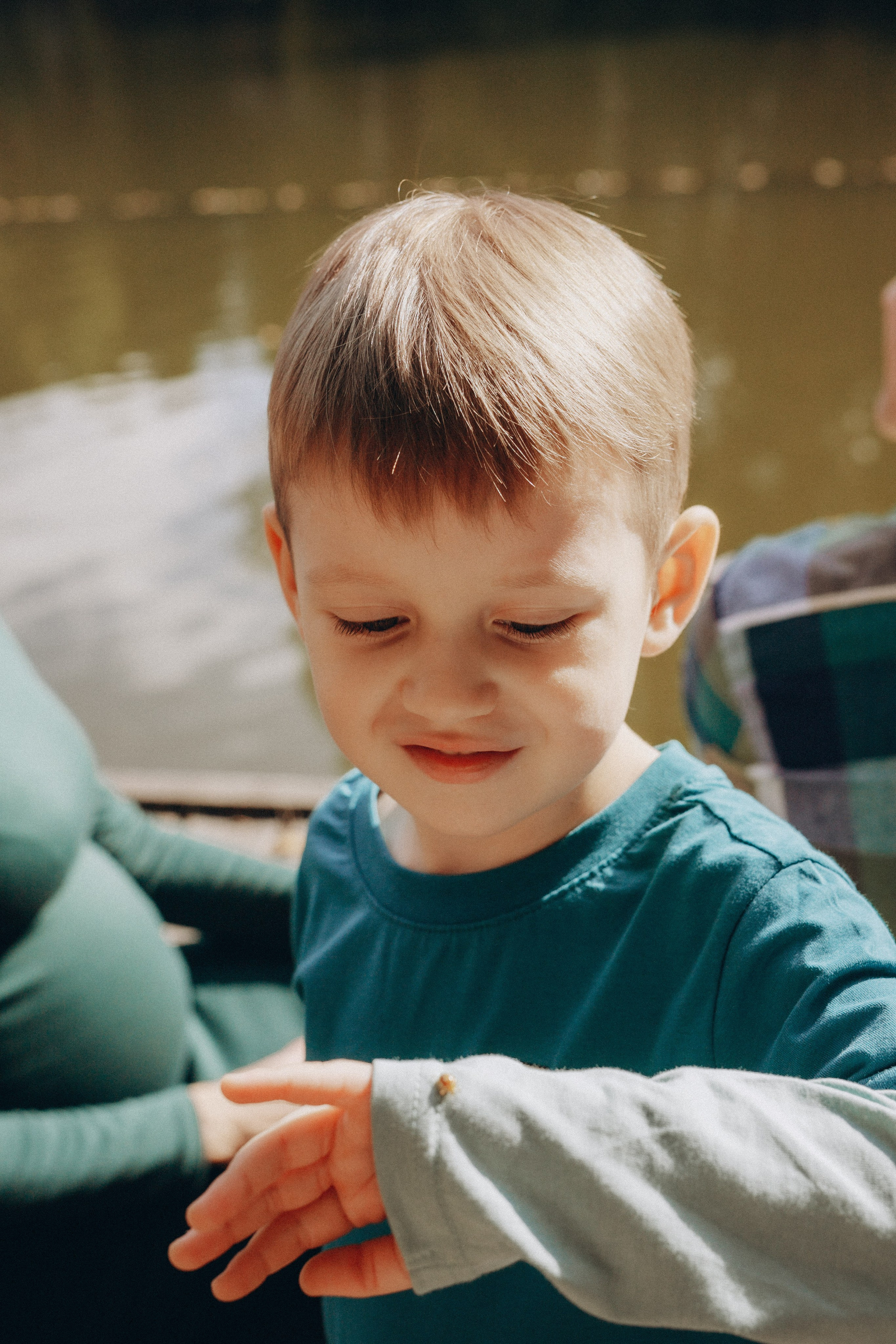 Елена и семья. Фотограф Анастасия Петрова
