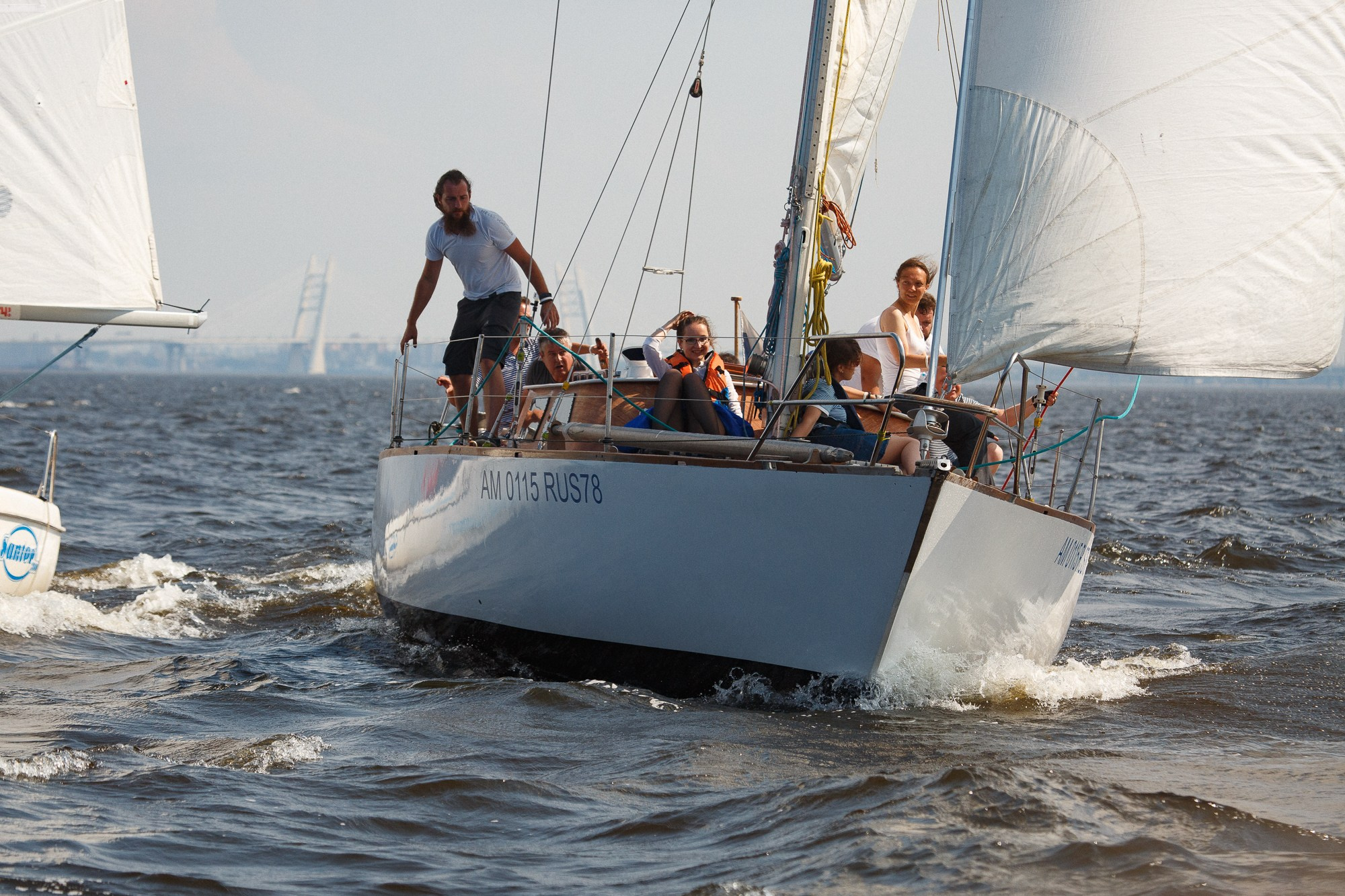 Парусная регата. Рабочая сторона — бизнес портрет и репортаж в Санкт-Петербурге