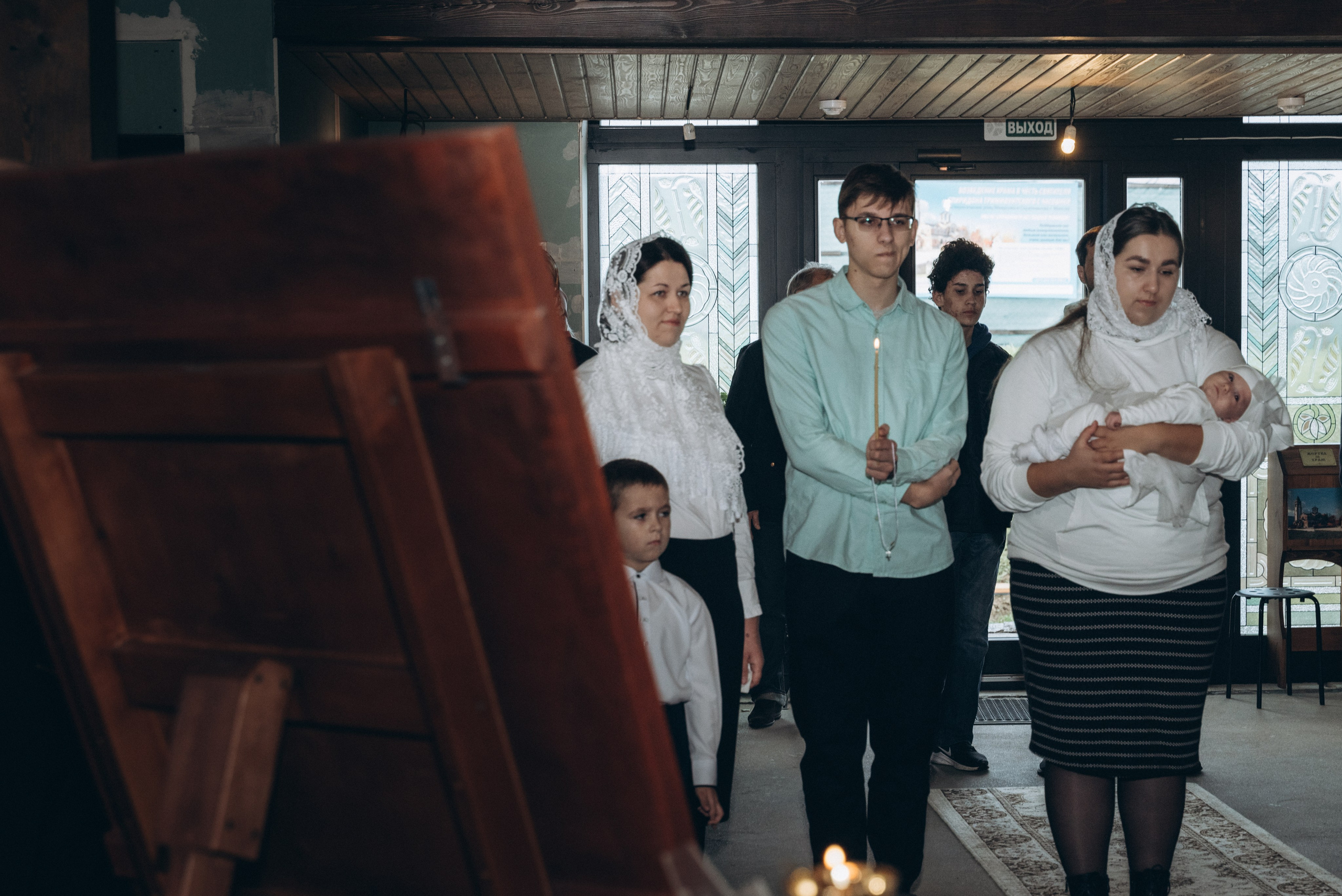 Крещение маленькой Верочки. Семейный фотограф в Минске Дарья Дреко