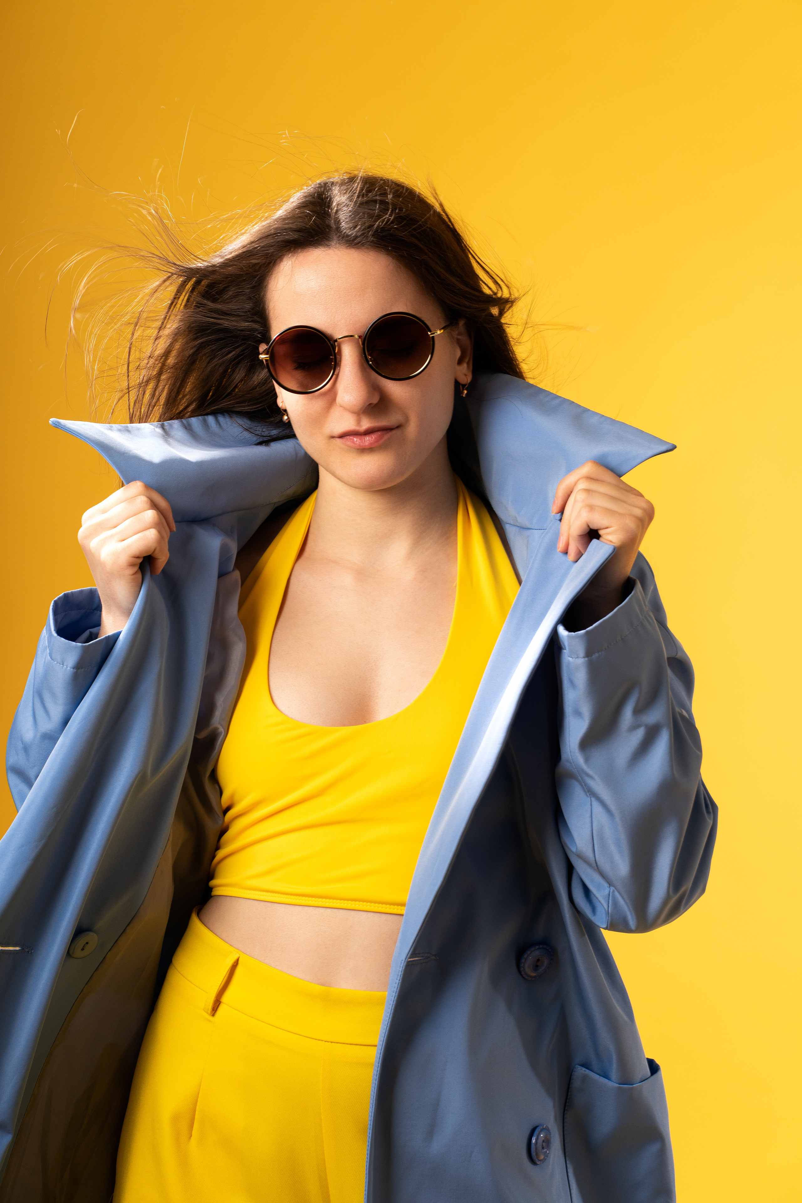 Аня, Жёлто-голубое. Фотограф Ахмедов Эльдар Чита