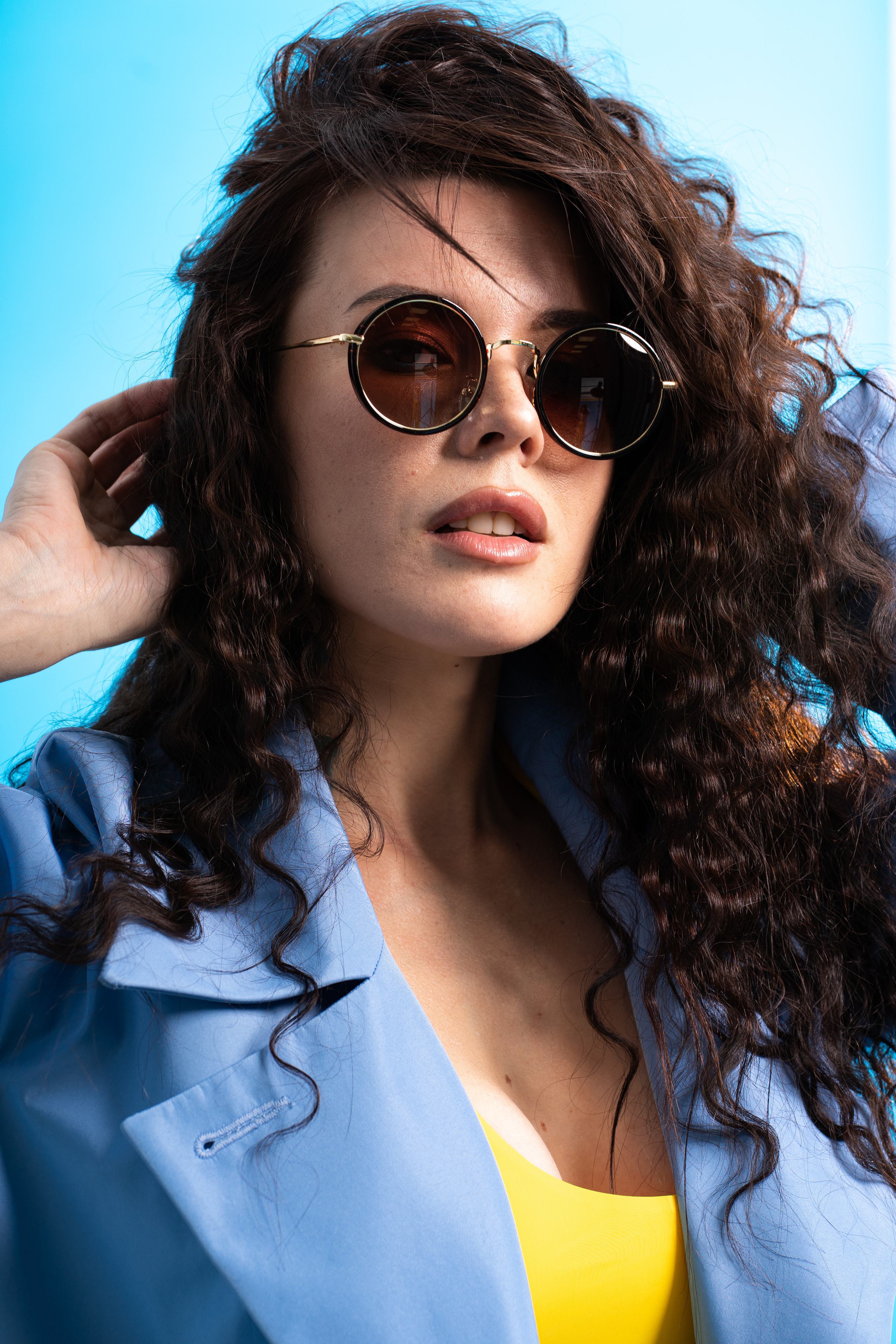 Юлия, Жёлто-голубое. Фотограф Ахмедов Эльдар Чита