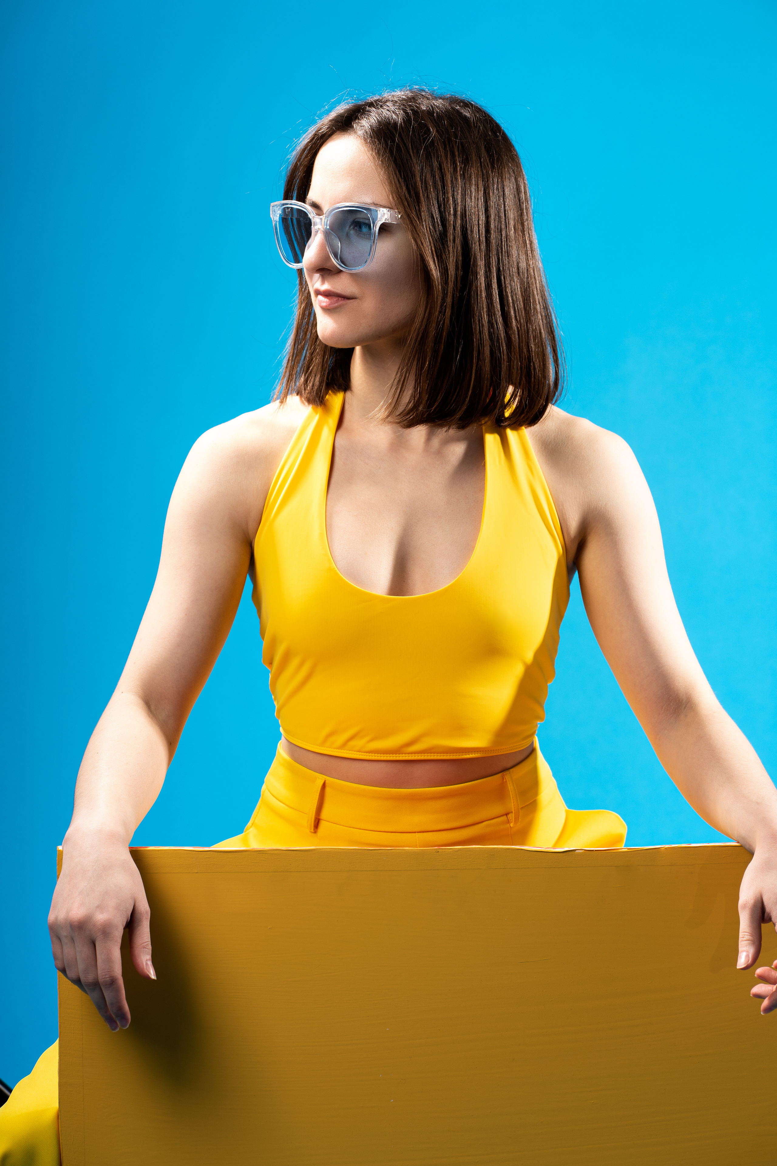 Аня, Жёлто-голубое. Фотограф Ахмедов Эльдар Чита