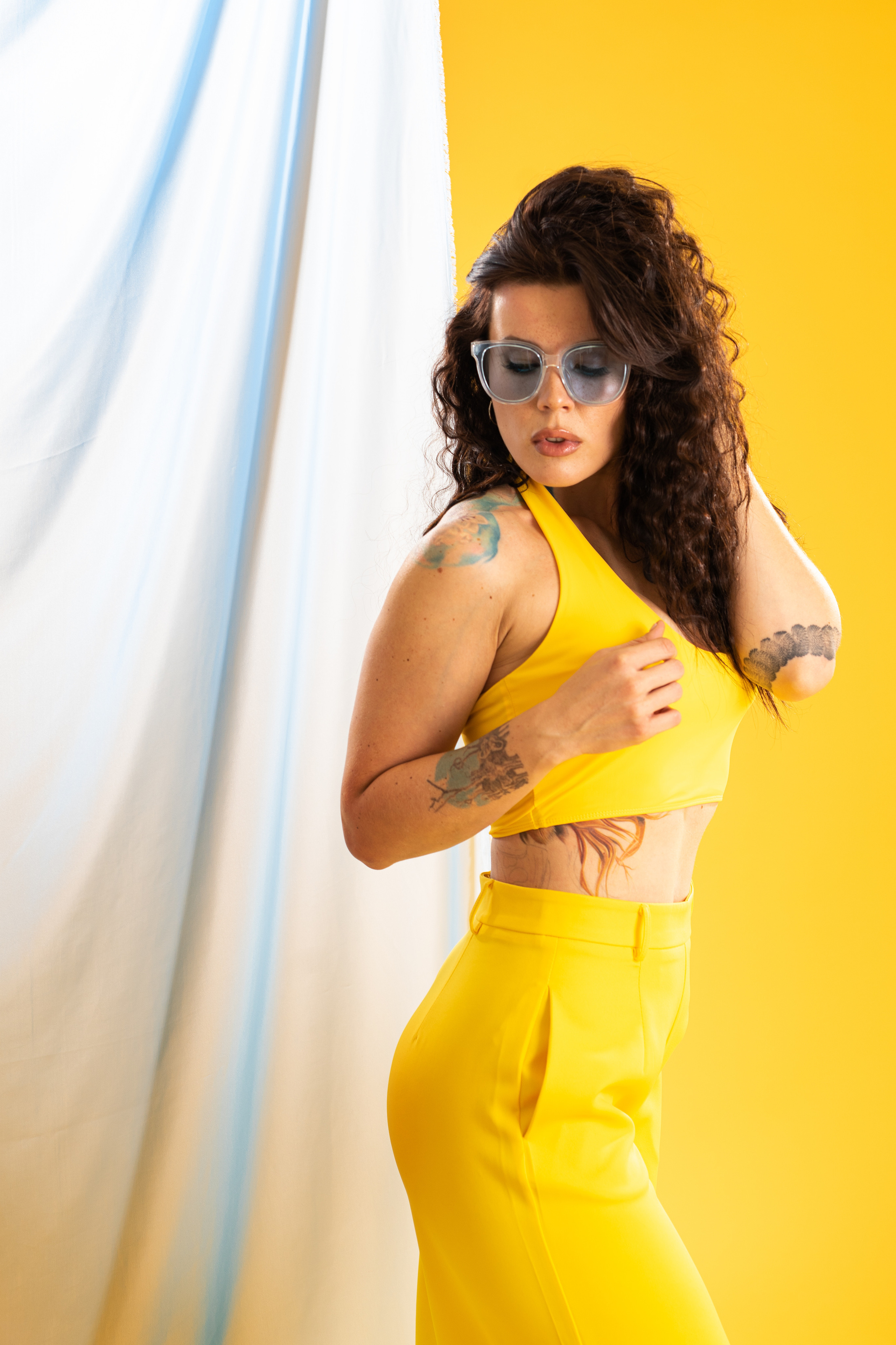 Юлия, Жёлто-голубое. Фотограф Ахмедов Эльдар Чита