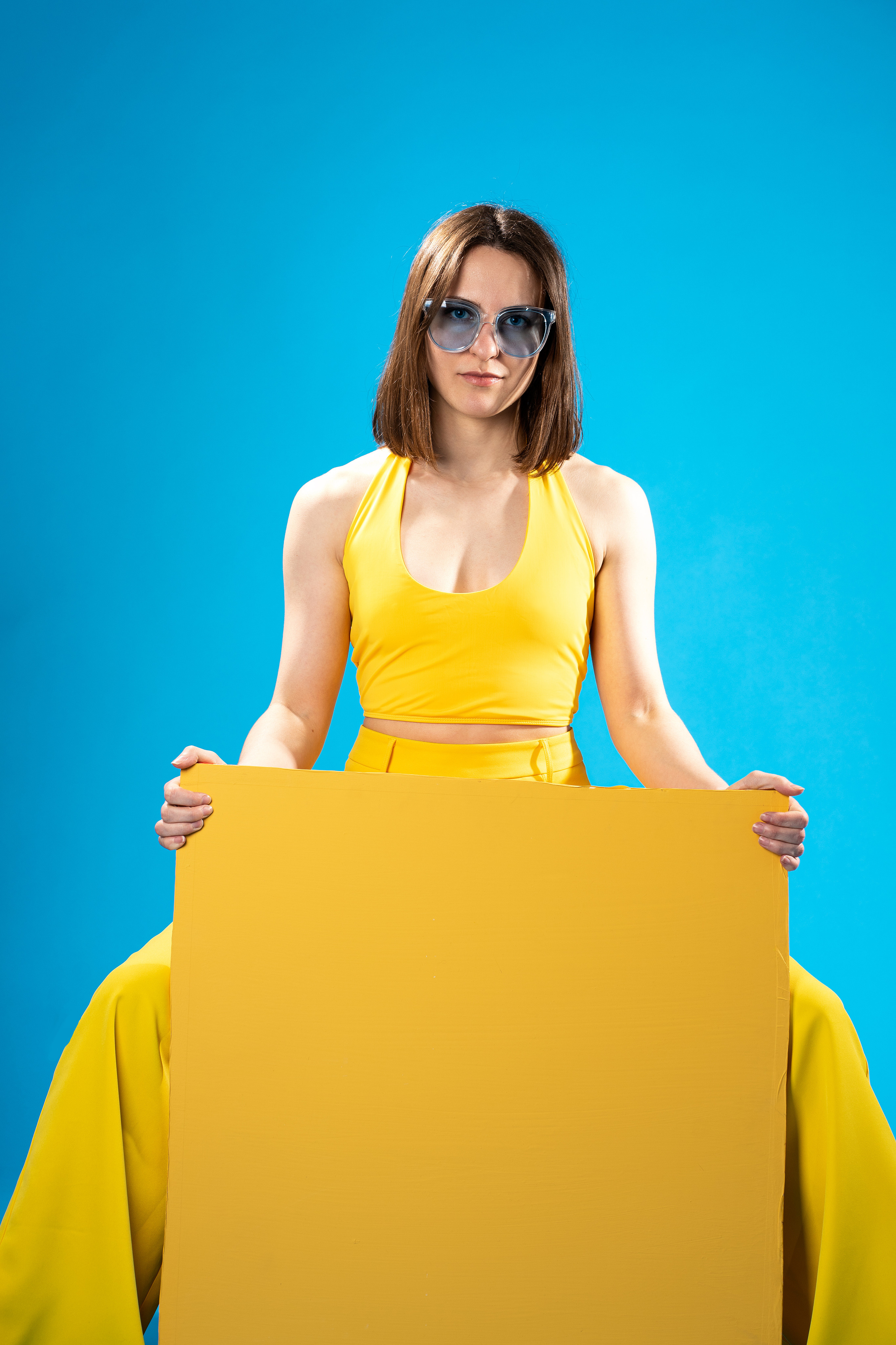 Аня, Жёлто-голубое. Фотограф Ахмедов Эльдар Чита