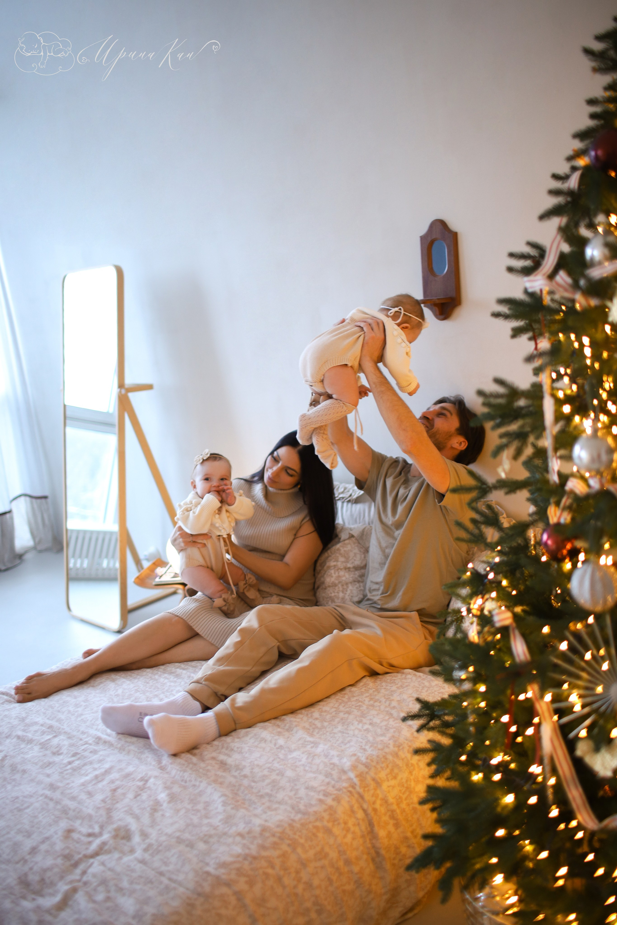Новогодние фотосессии. Ирина Кан Фотограф новорожденных в Екатеринбурге
