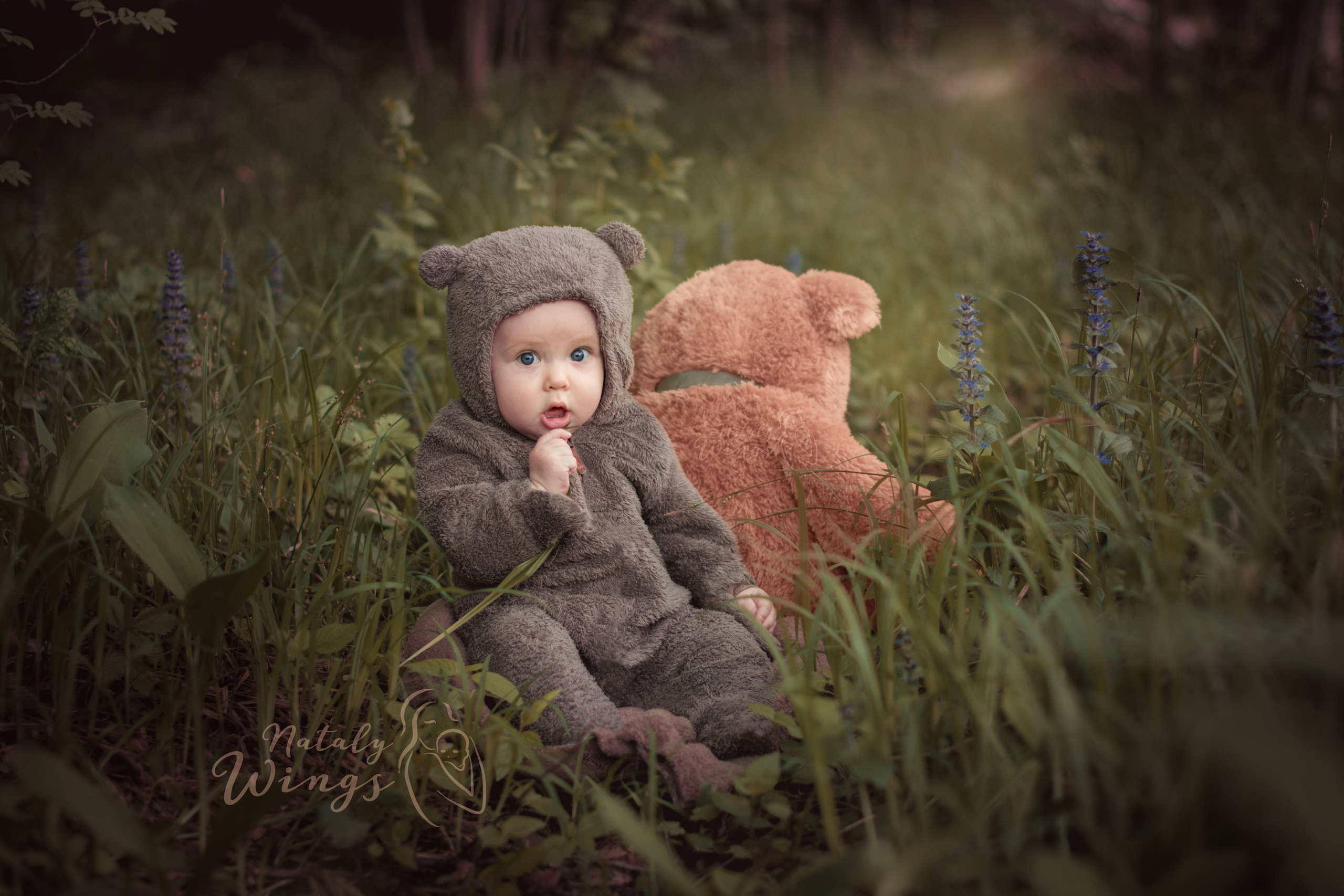 Детская фотосессия до 1 года в парке. Фотосессия беременности — Крылова Натали — Москва