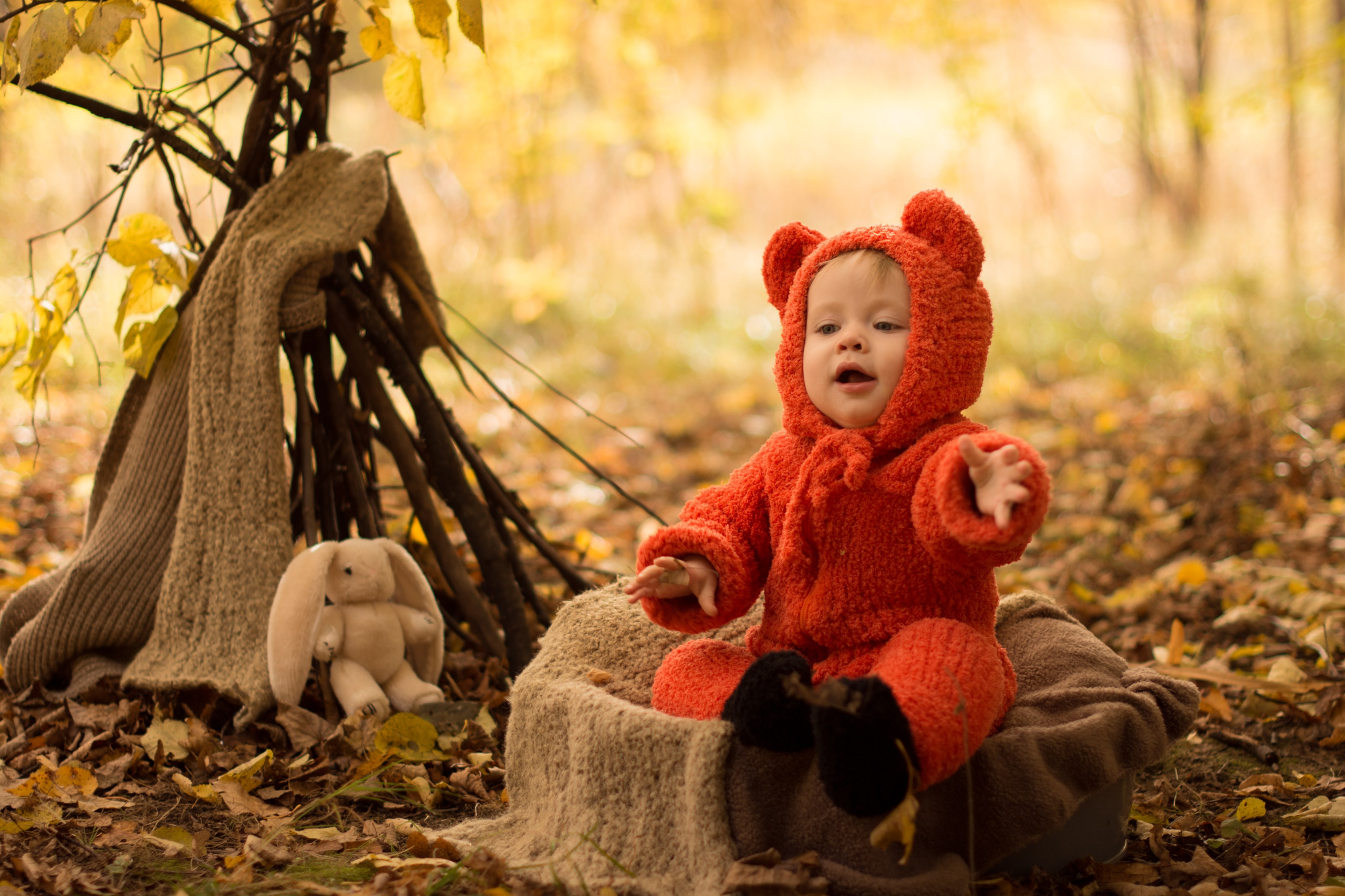 Малыши в парке. Фотосессия беременности — Крылова Натали — Москва