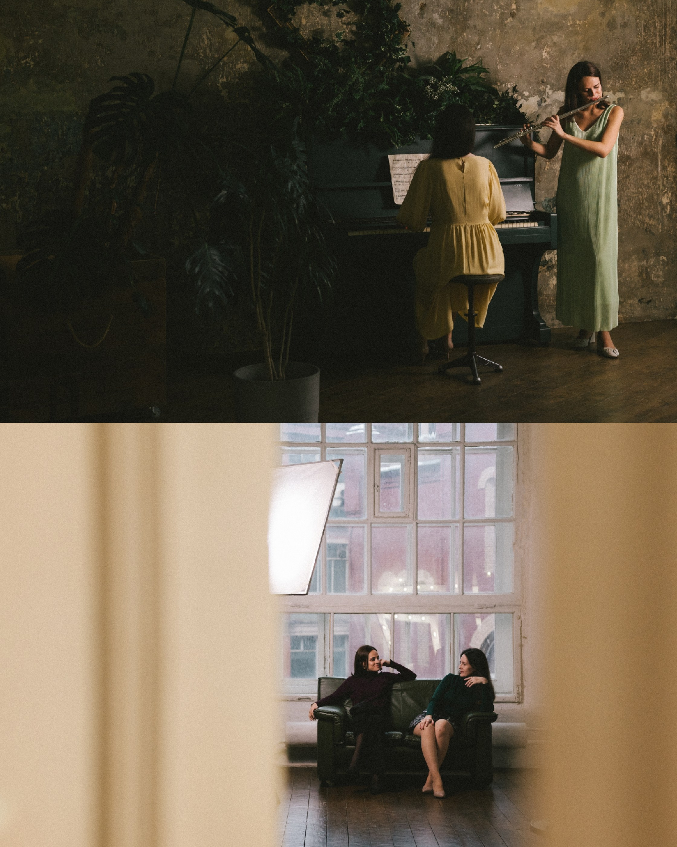 Юлия Копыльцова и Стася Козлова