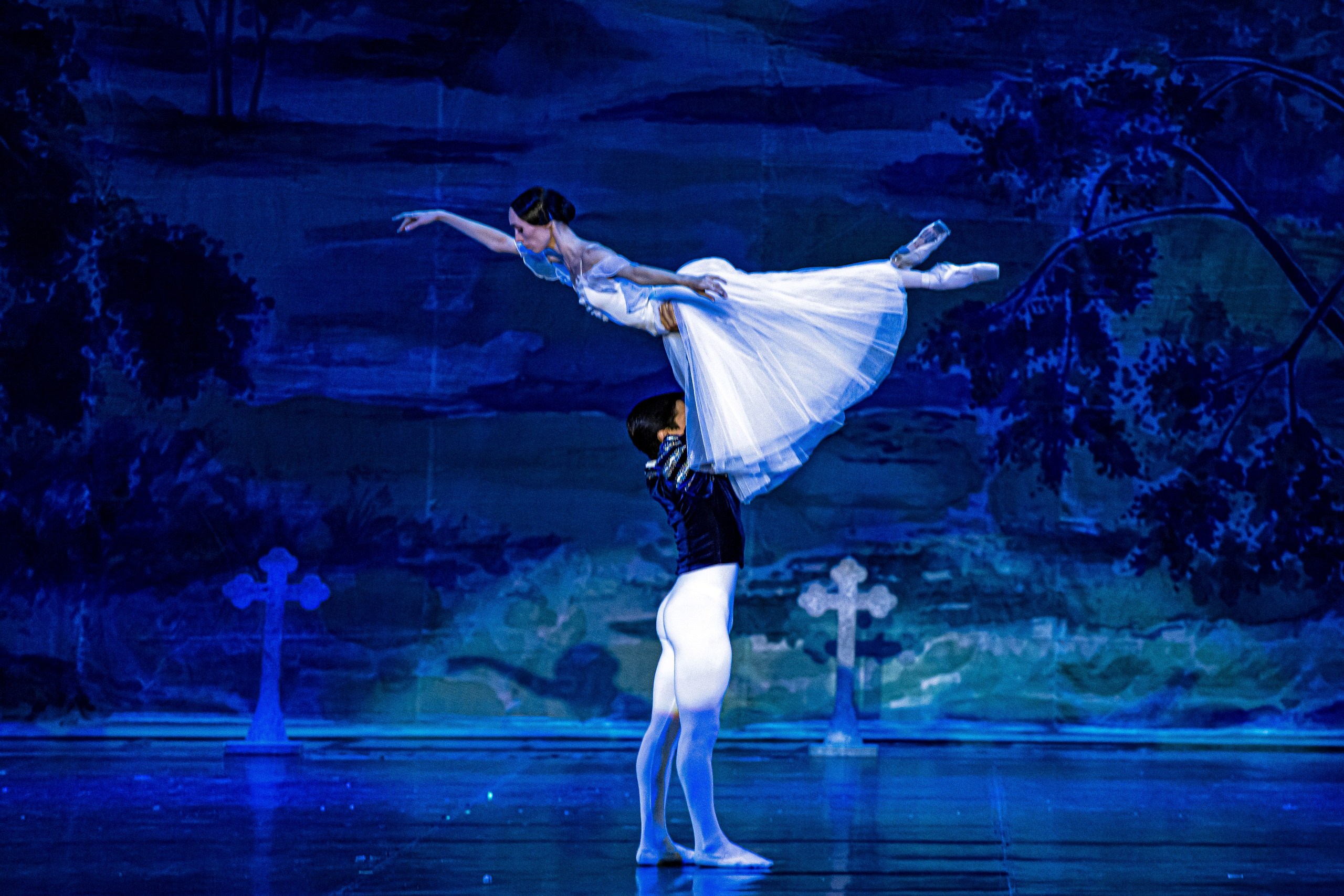 Жизель балет Марийского театра оперы и балета на сцене Зимнего театра. Фотограф в Сочи Юрий Шептаев