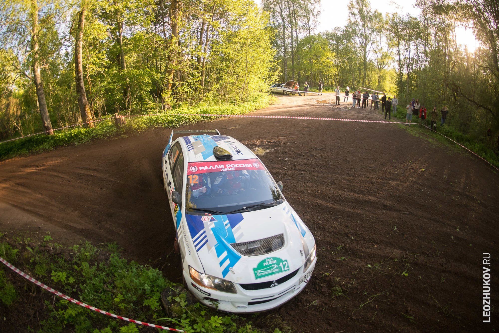 Rally Pushkinskie gory 2025. Sports photographer Leonid Zhukov