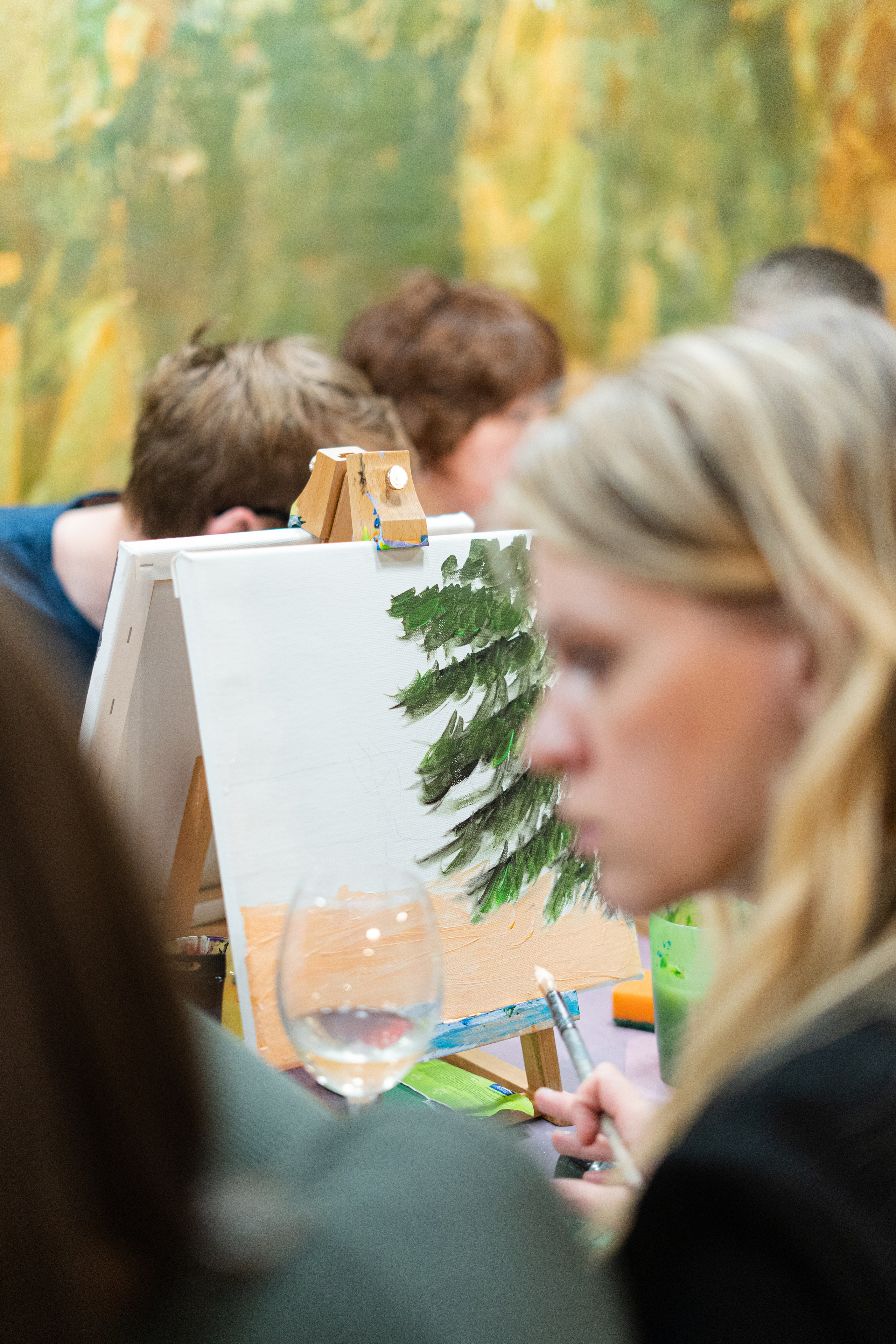 Корпоратив Teach Me Art 2. Портретный фотограф в Москве и Санкт-Петербурге Арина Чех