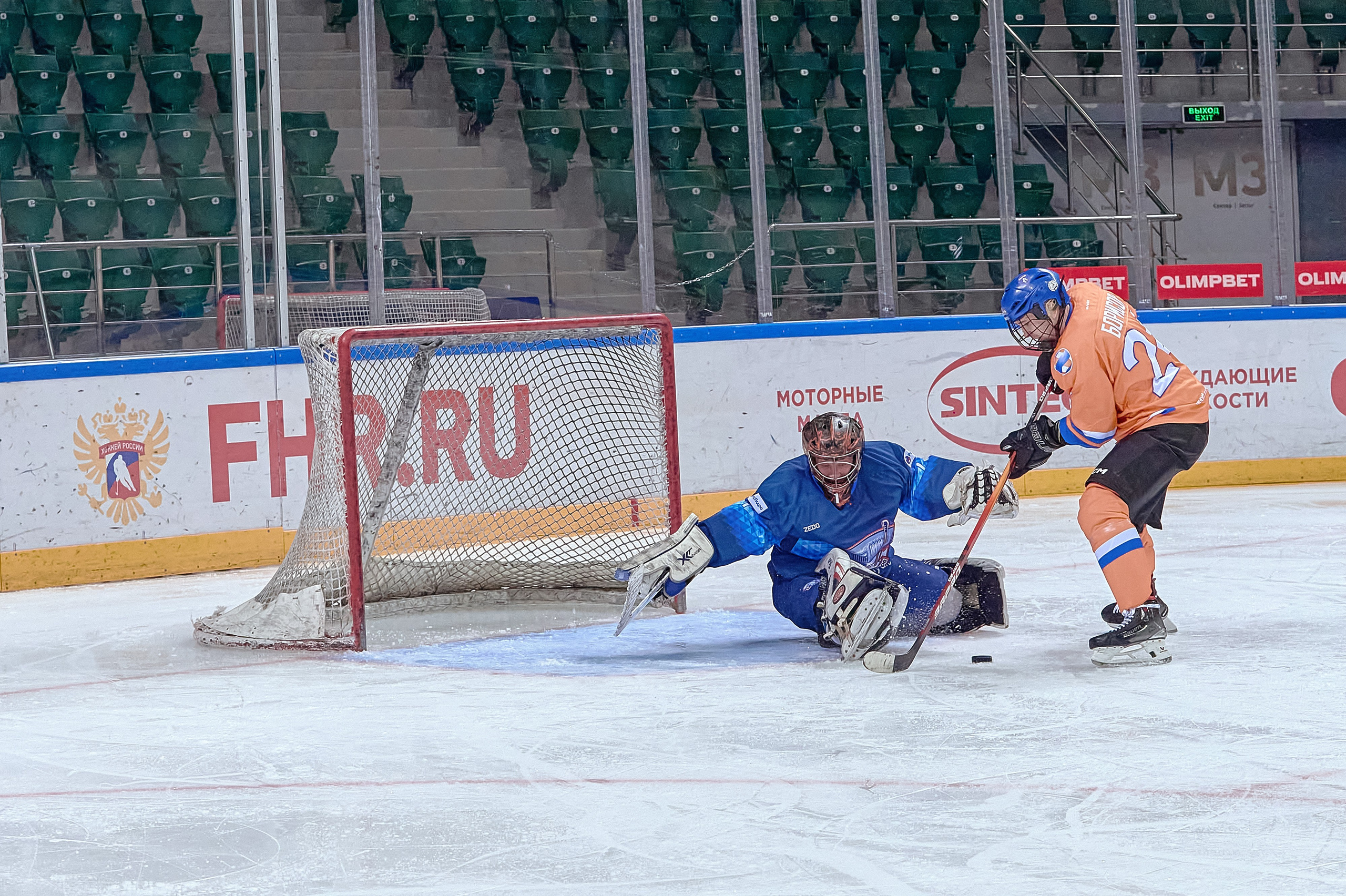 Платинум Арена — Хоккей — РусГидро. Фотограф Яковлев Роман — Красноярск