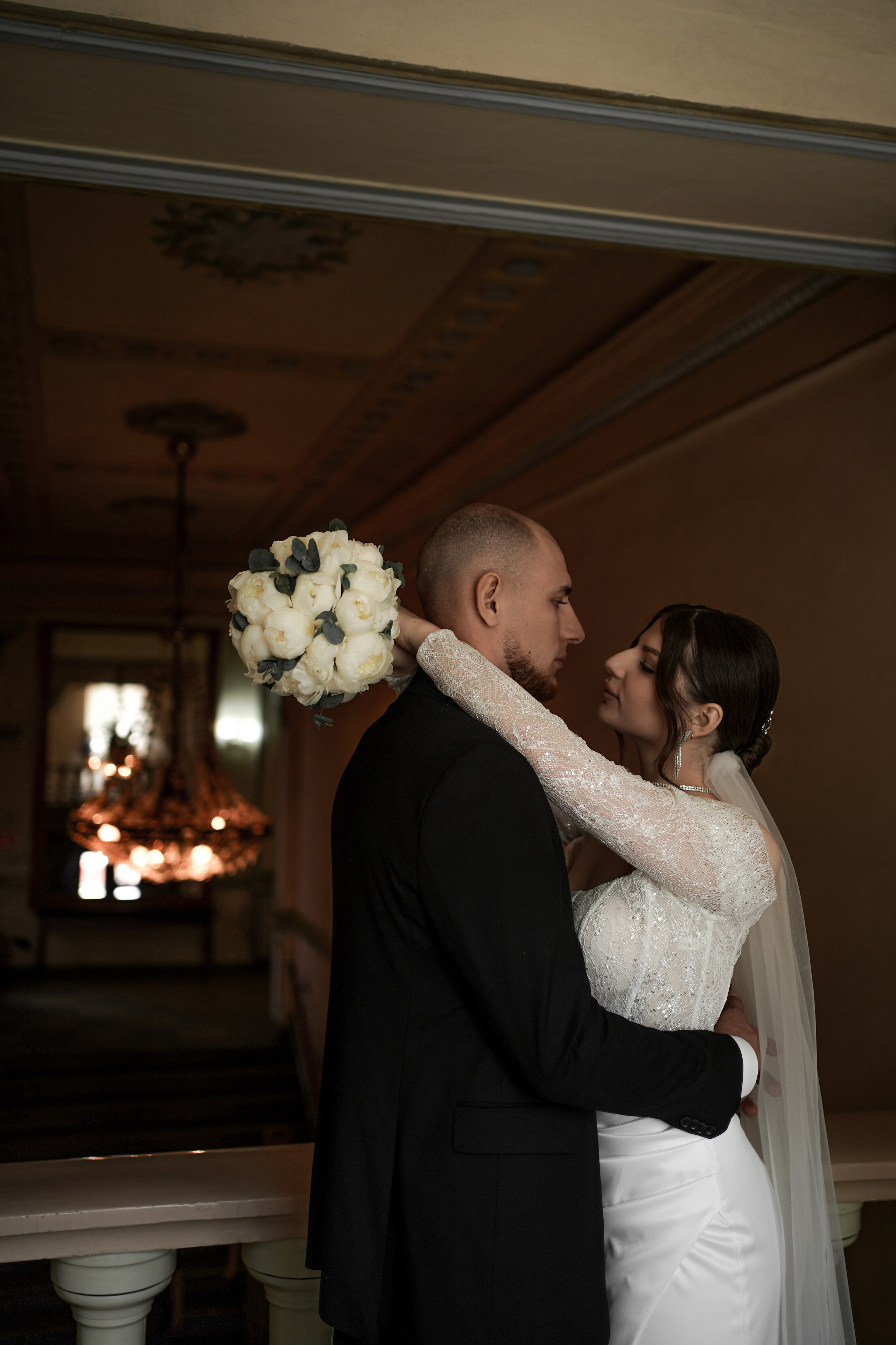 Эдуард и Анастасия на свадебной фотосессии в Новочеркасске. Свадебный фотограф в Ростове-на-Дону. Таинство Крещения и Венчания, семейные фотосессии. Алёна Чёботова