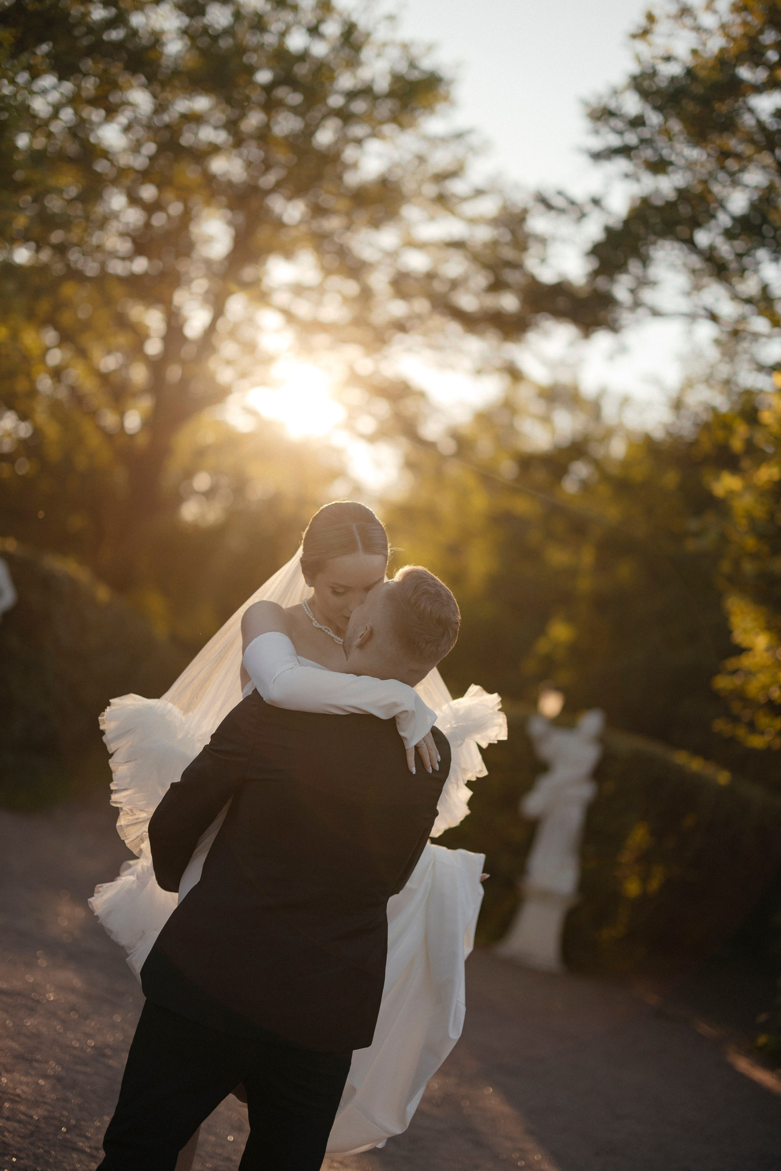 На закате. Свадебный фотограф в Москве