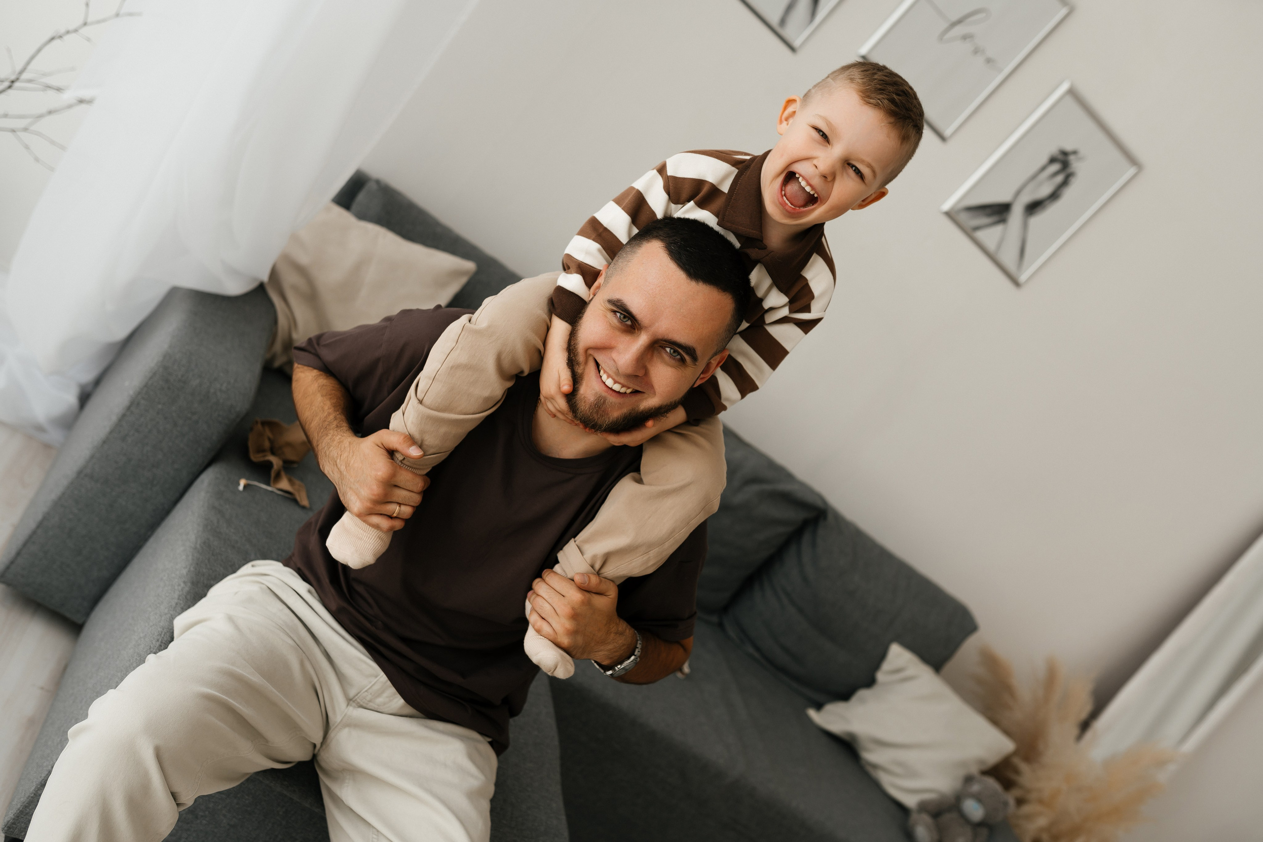 Светлана, Данил, Арсений и Савелий. Фотограф Ким Наталья в Красноярске