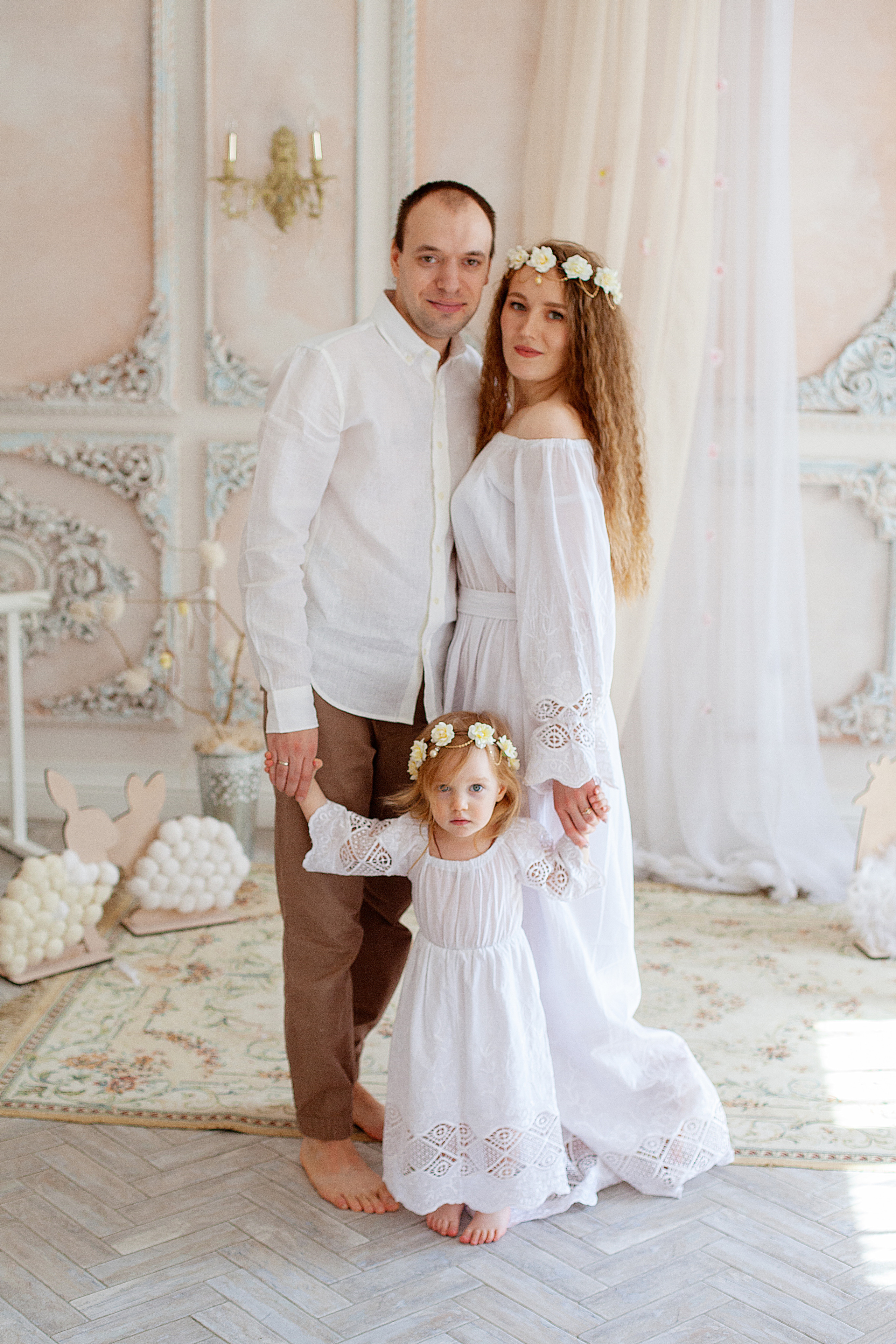 С кроликами. Фотограф Анастасия Аветян. Санкт-Петербург