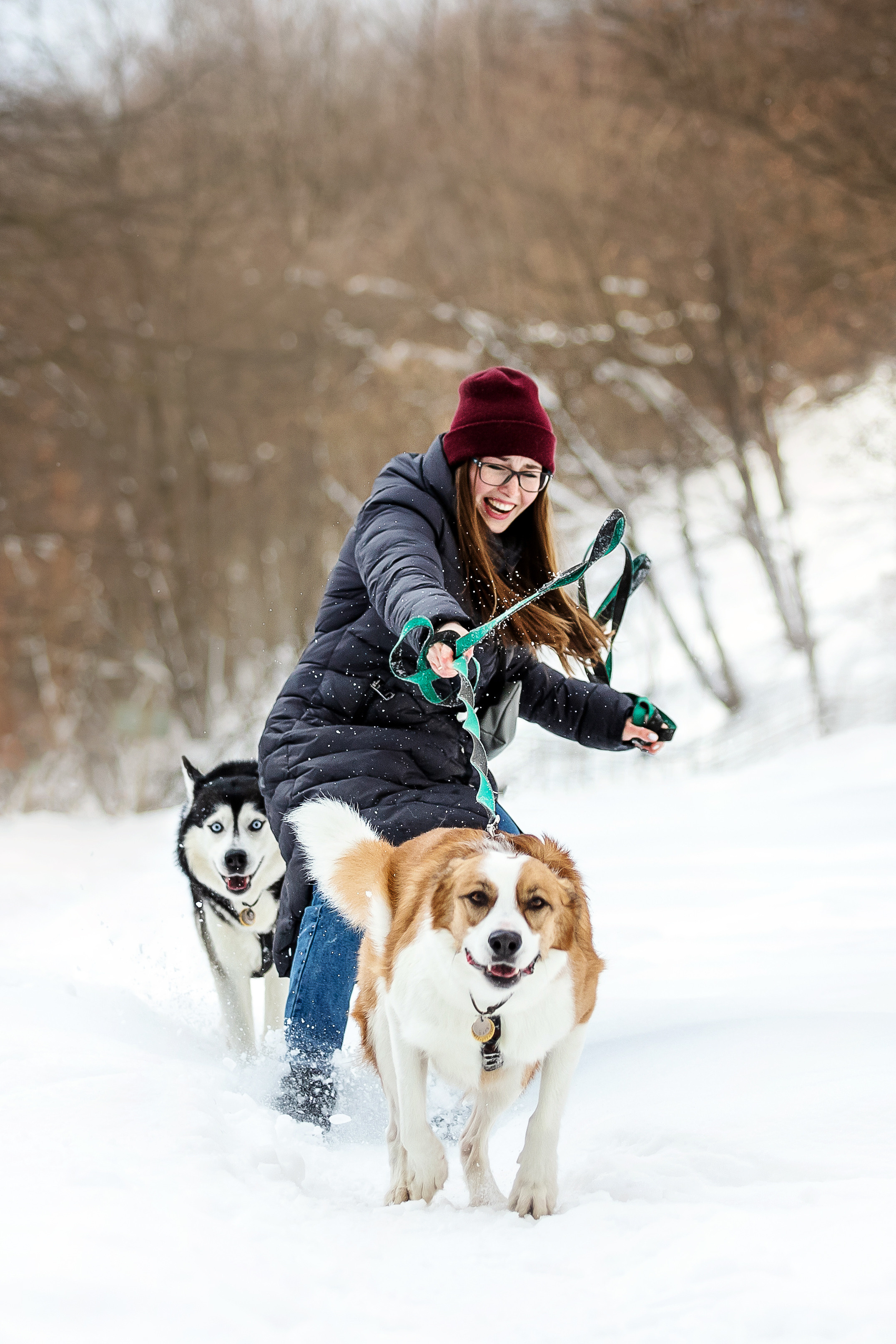 Зимняя фотосессия в парке Коломенское