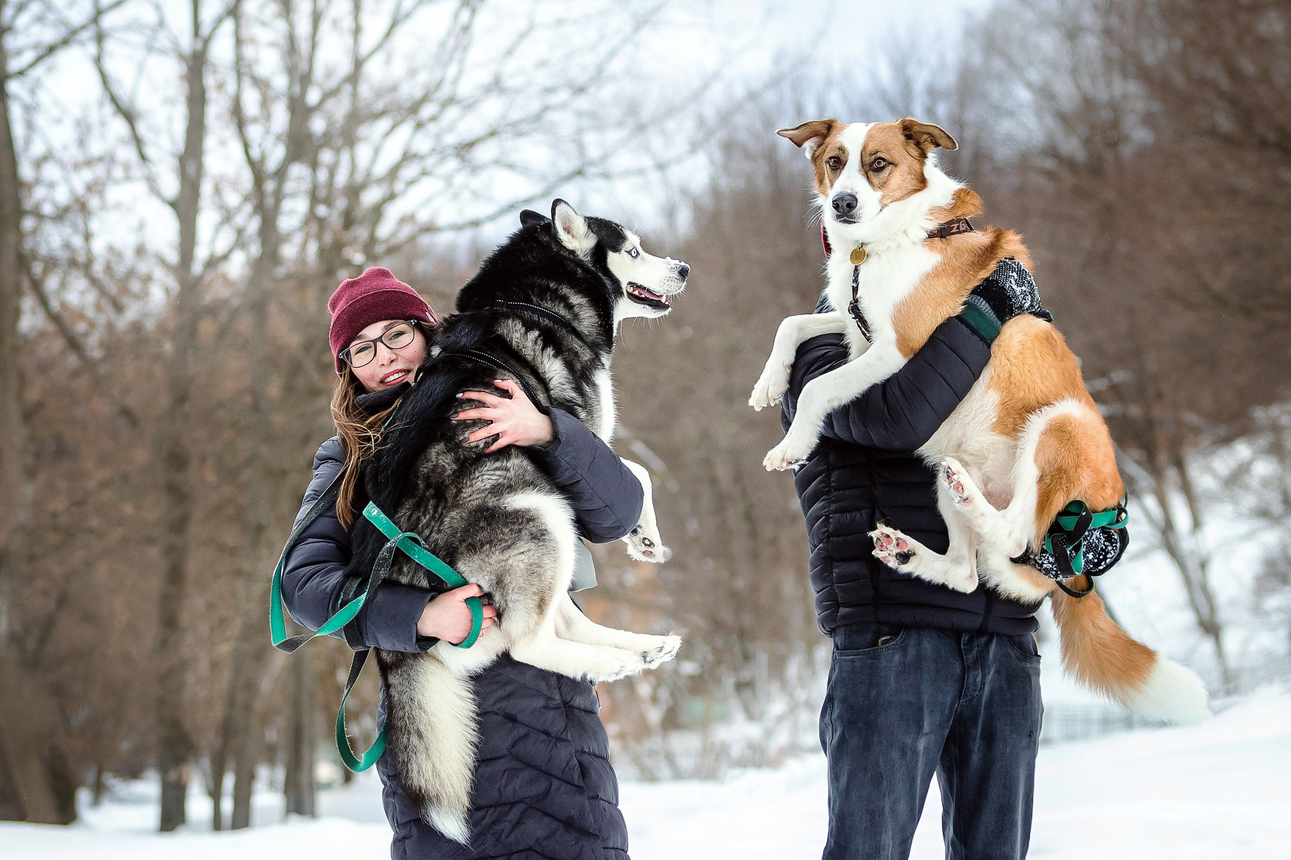Зимняя фотосессия в парке Коломенское