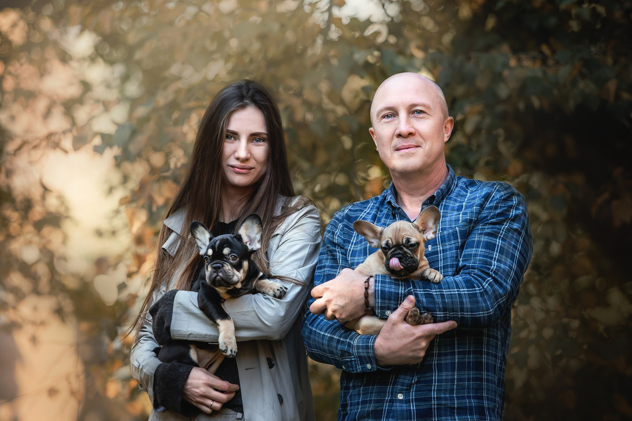 Фотосессия с собаками Мотя и Вилья