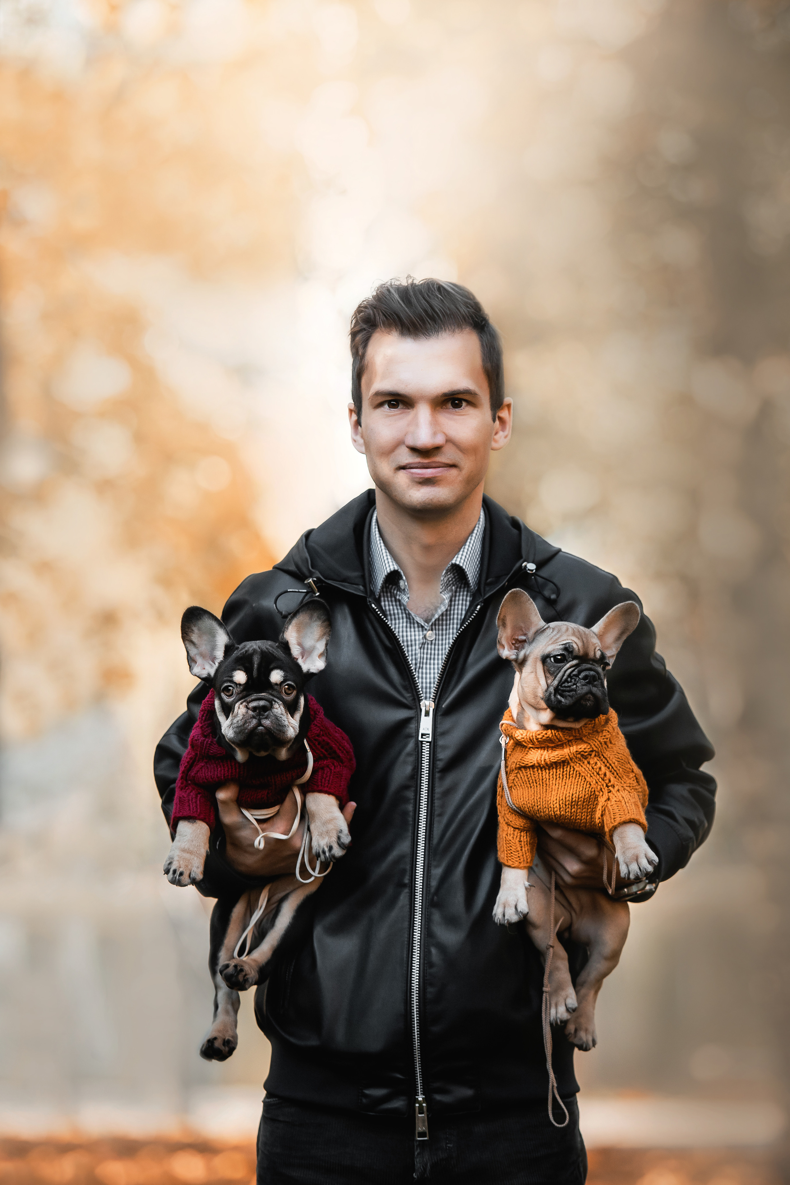 Фотосессия с собаками Мотя и Вилья