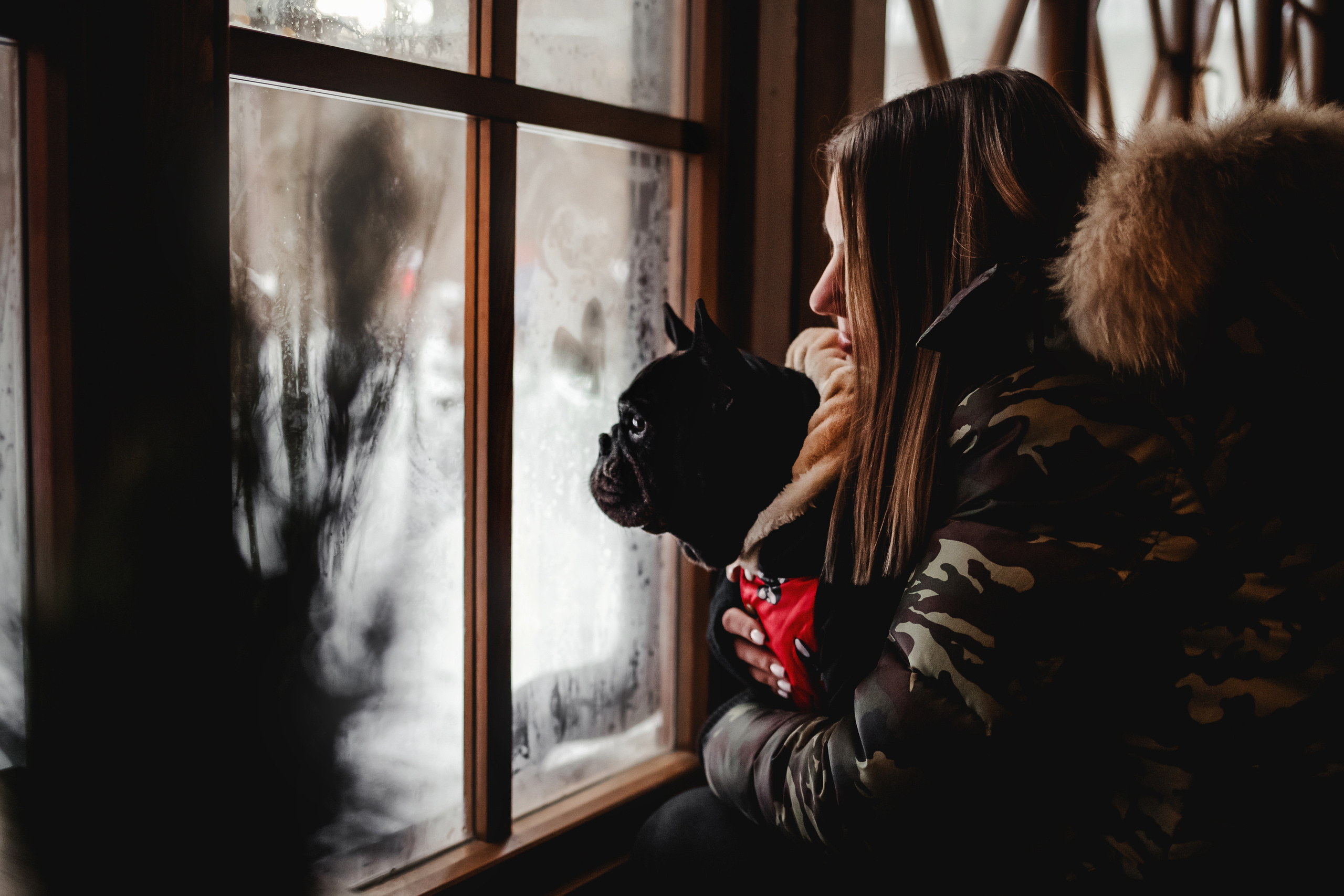 Фотосессия с бульдогом Жулей