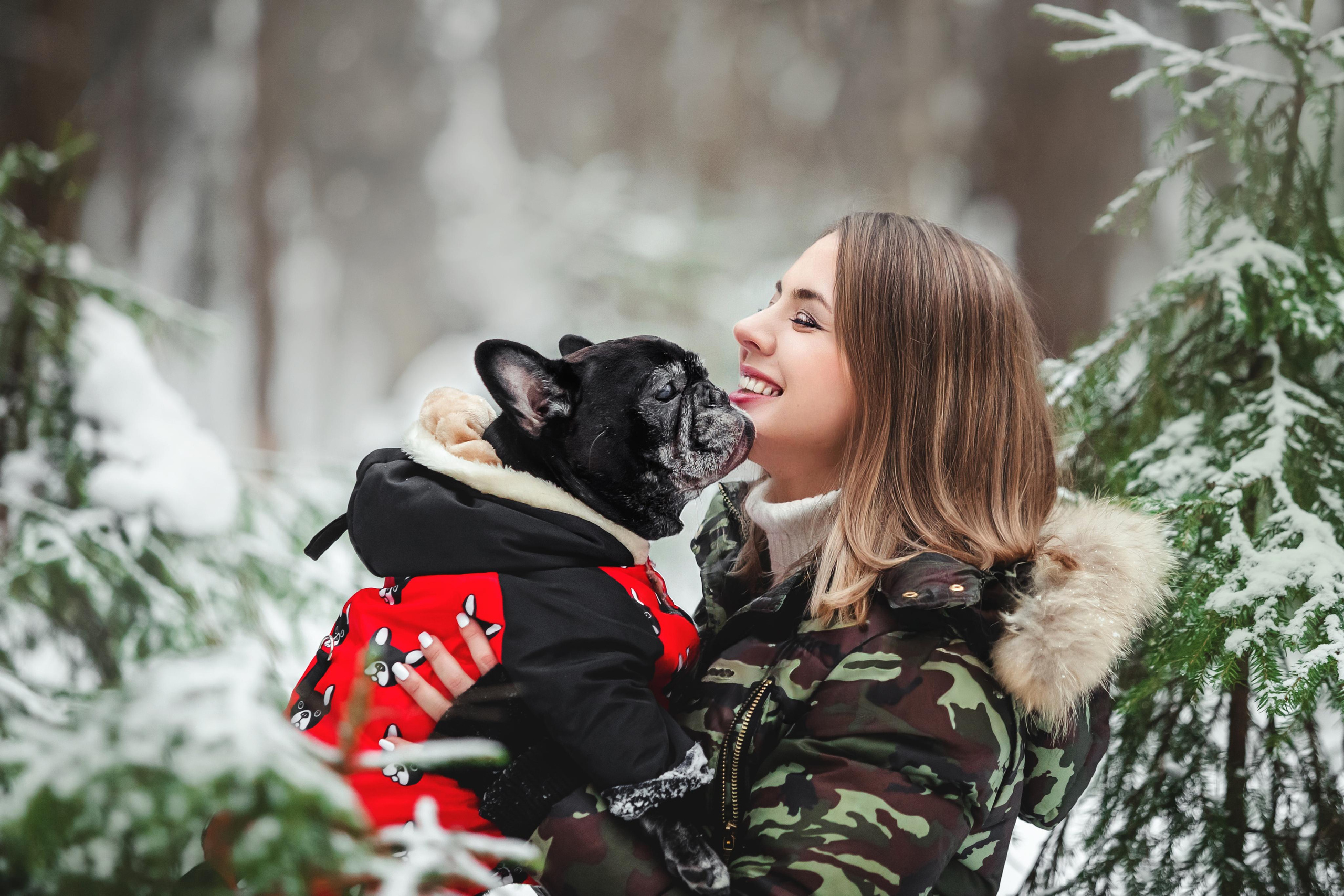 Фотосессия с бульдогом Жулей