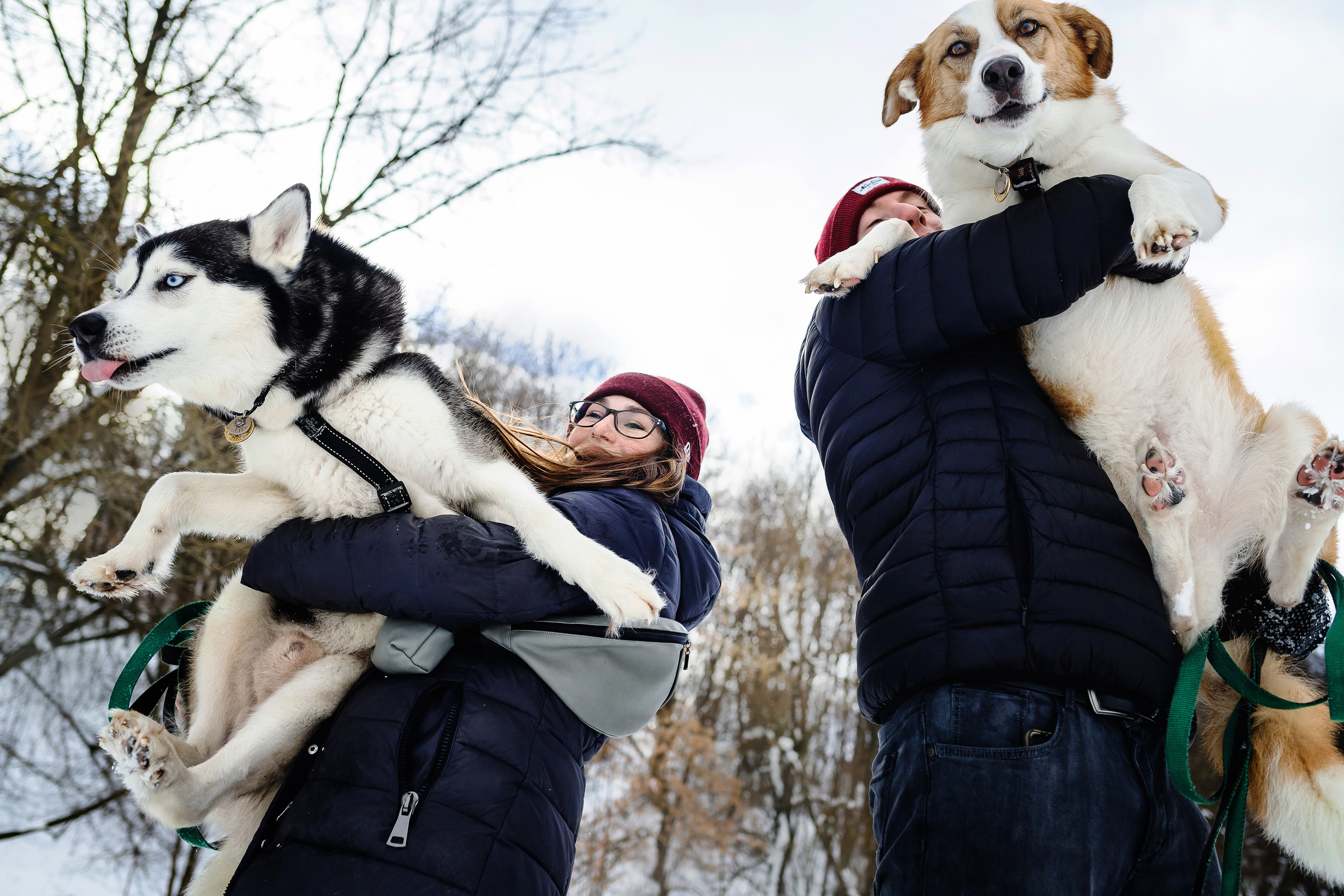 Зимняя фотосессия в парке Коломенское