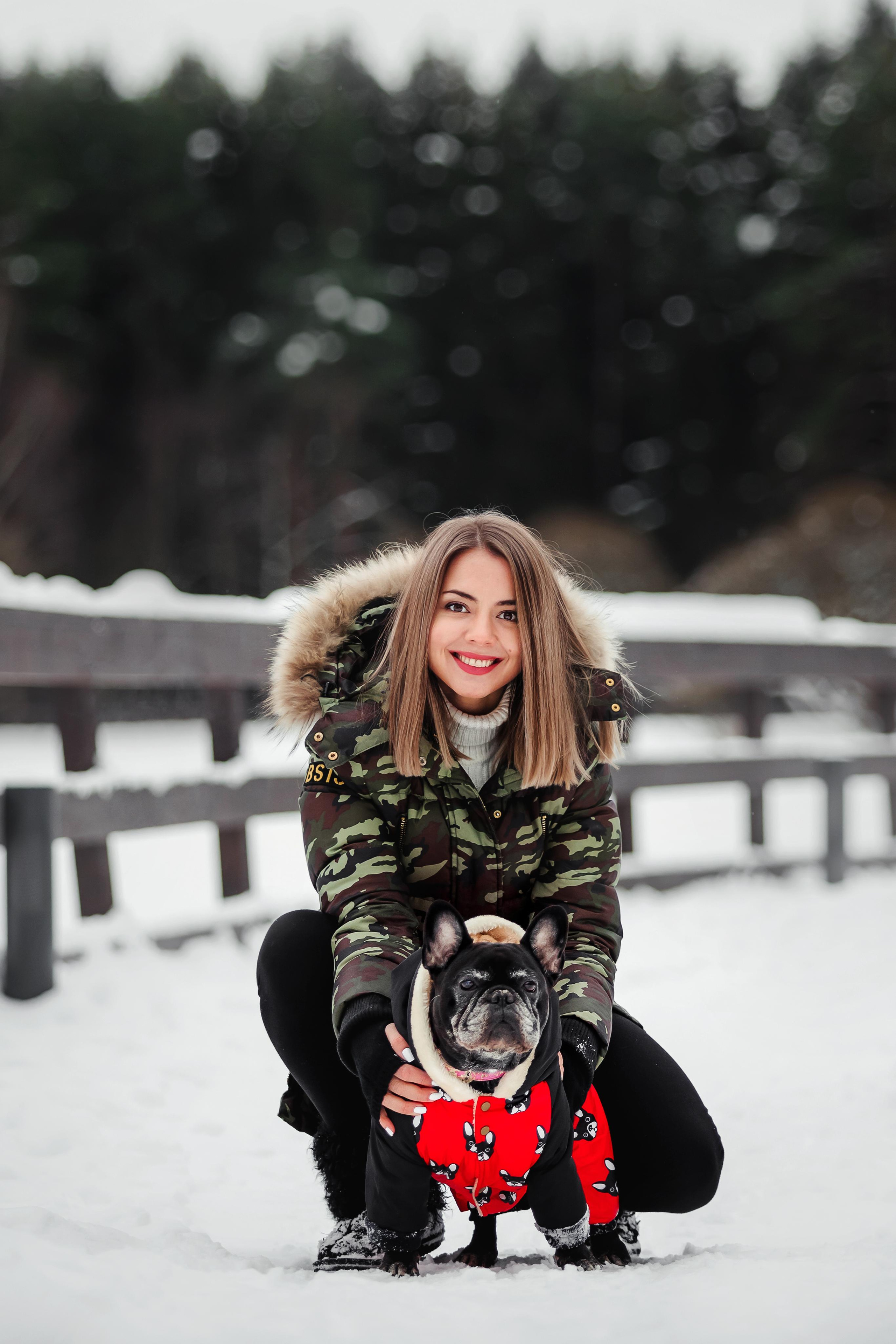 Фотосессия с бульдогом Жулей