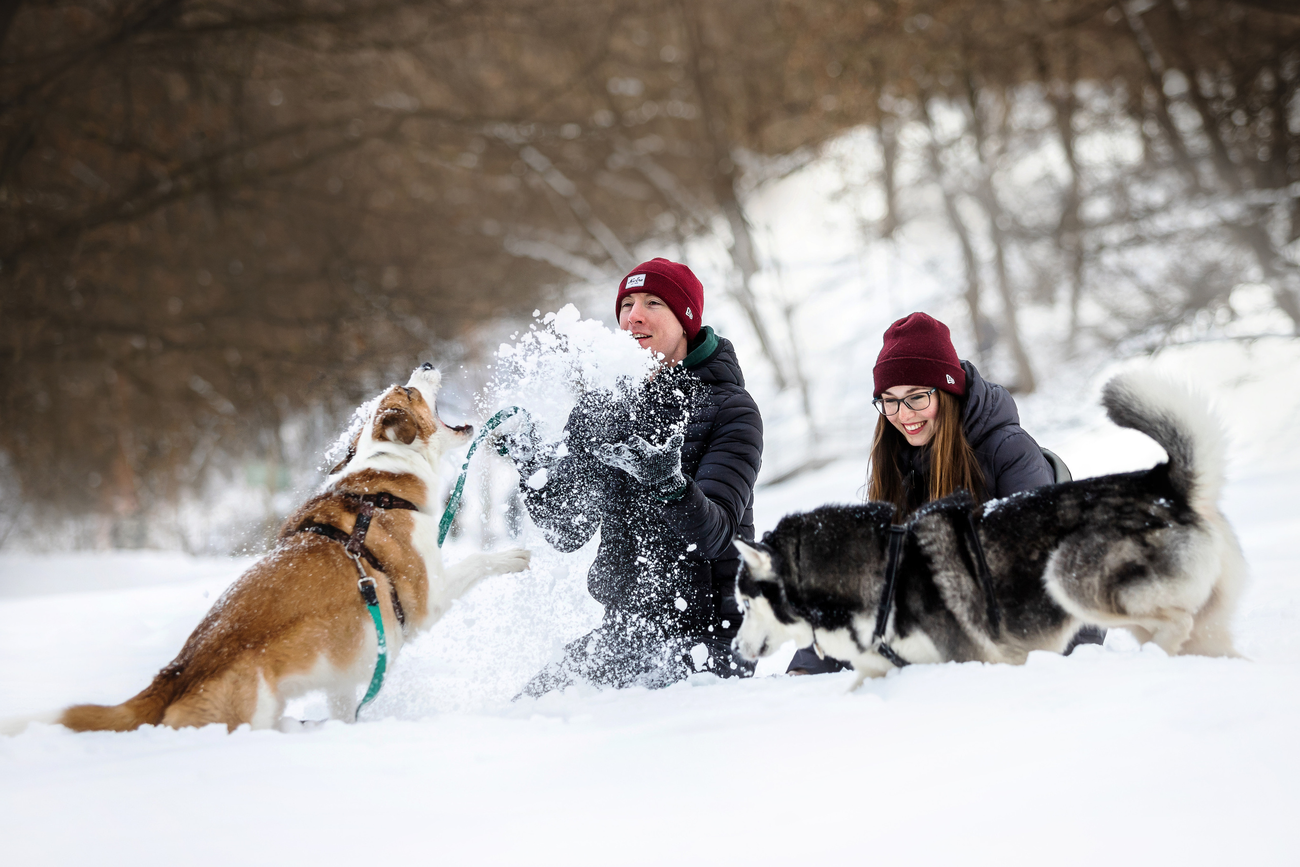 Зимняя фотосессия в парке Коломенское