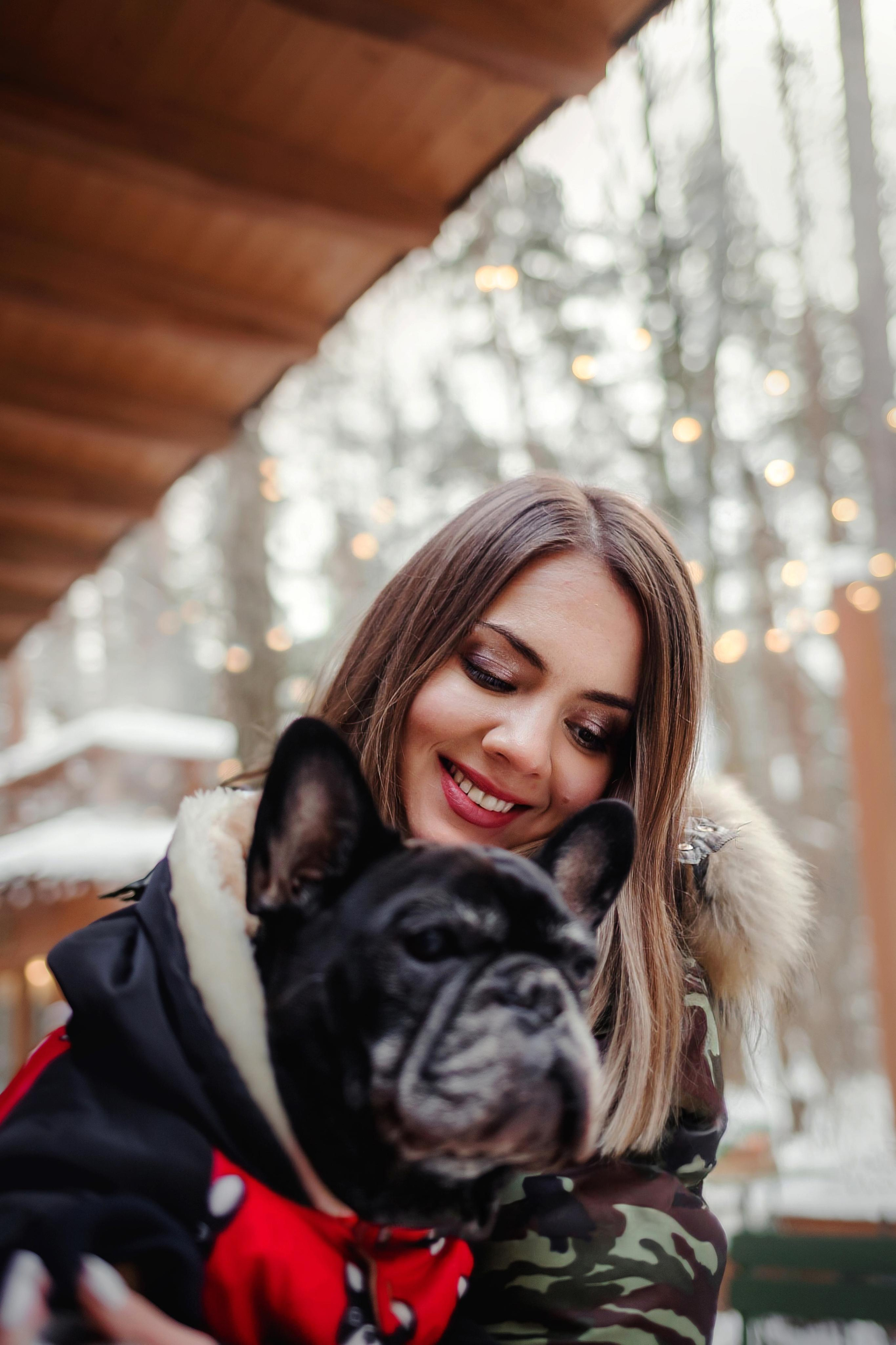 Фотосессия с бульдогом Жулей