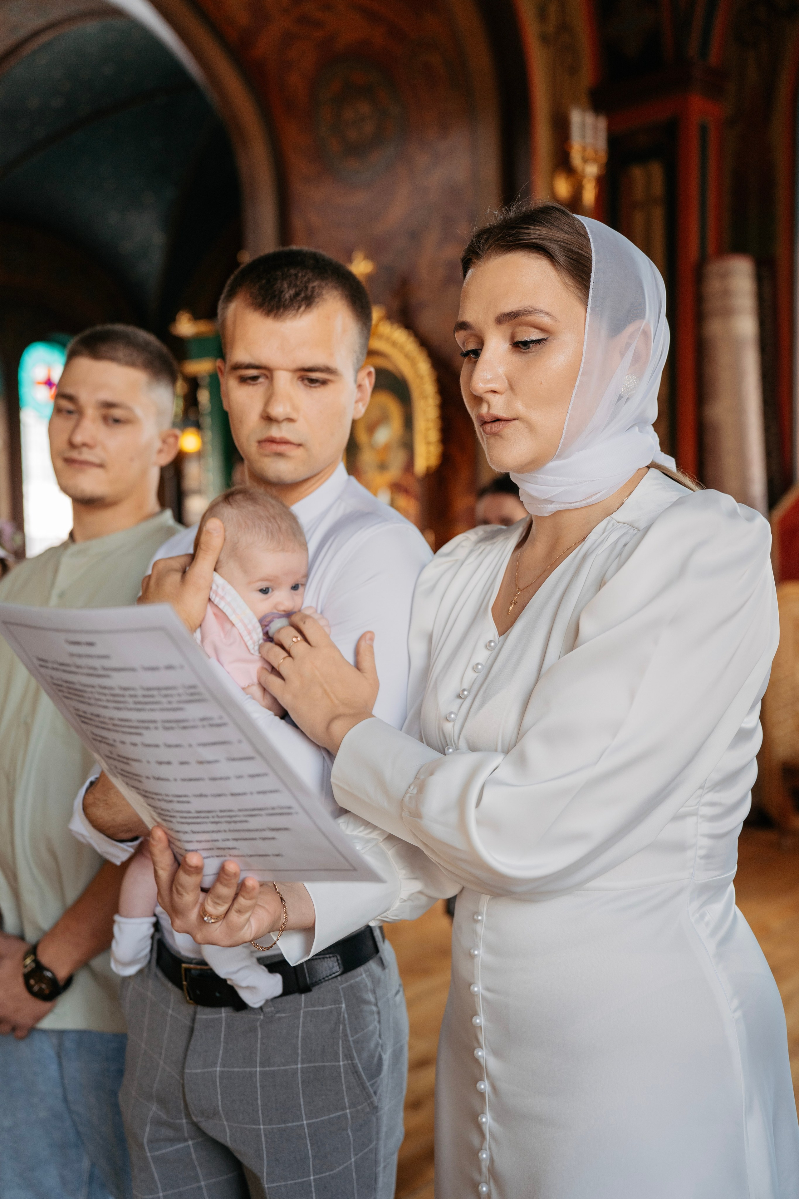 Крещение Мирославы. Беккер Таня