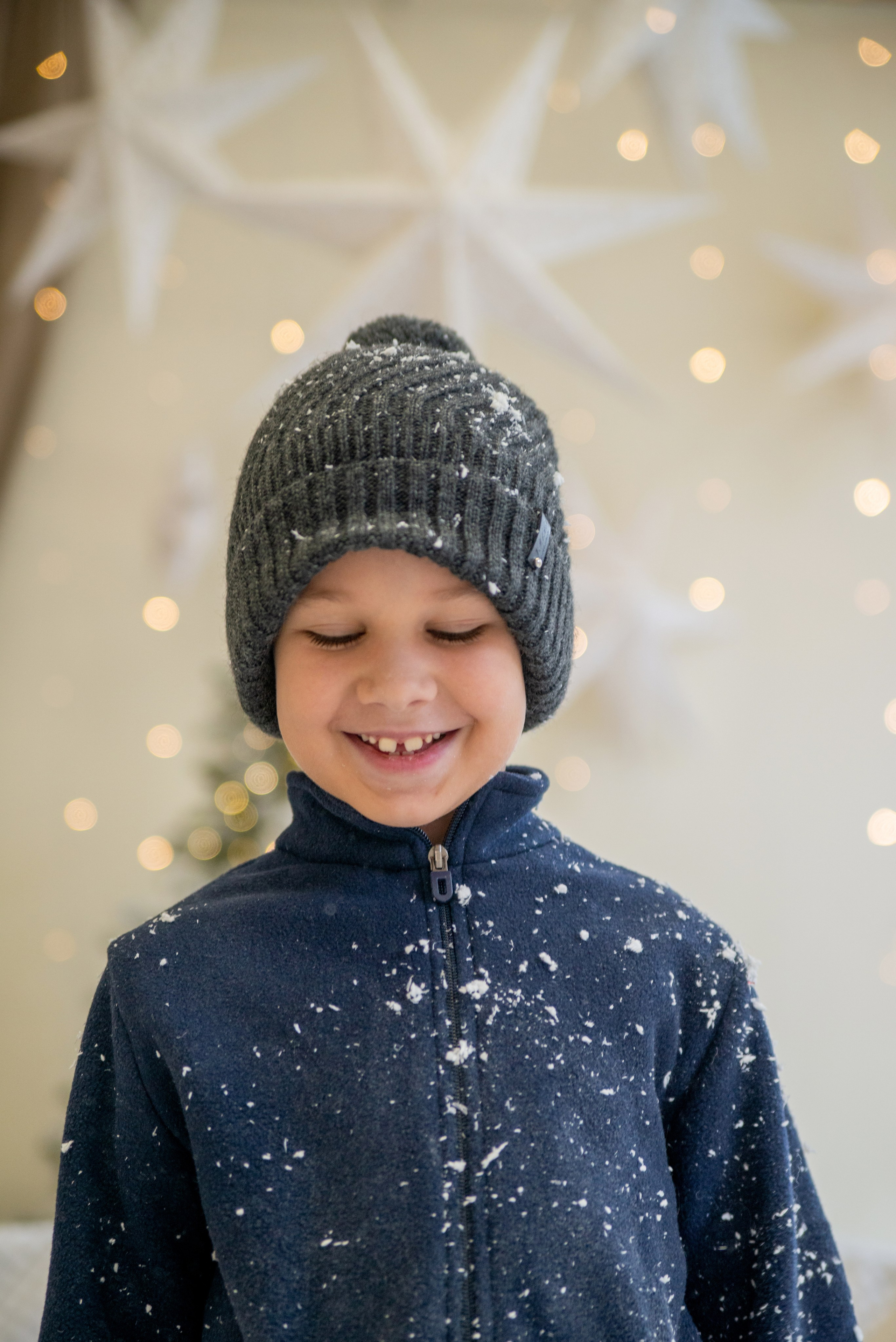 Дети в снежной студии. Фотограф и дизайнер в Москве Екатерина Лобачева