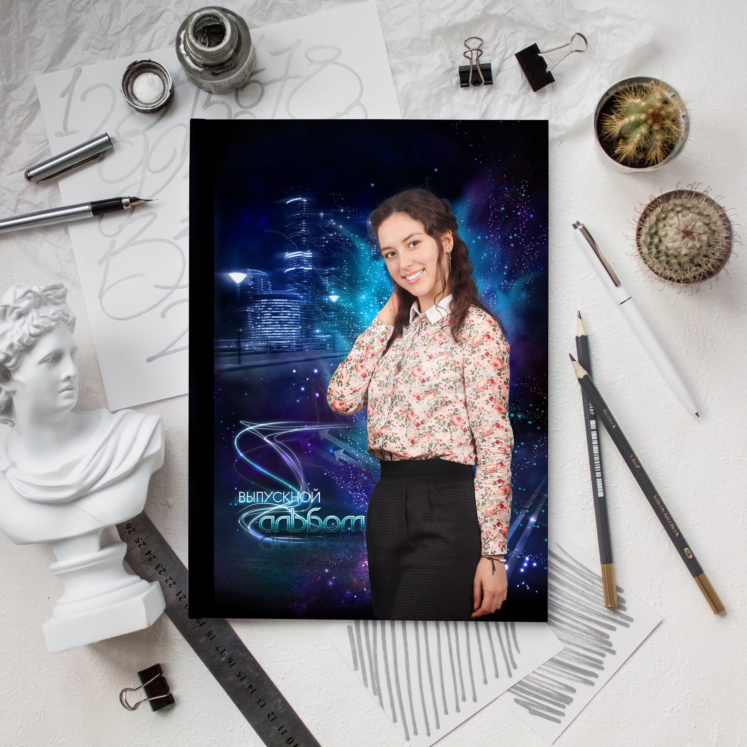 Ночной город. Современные выпускные альбомы. Мы делаем не просто альбомы, а стильные фотокниги