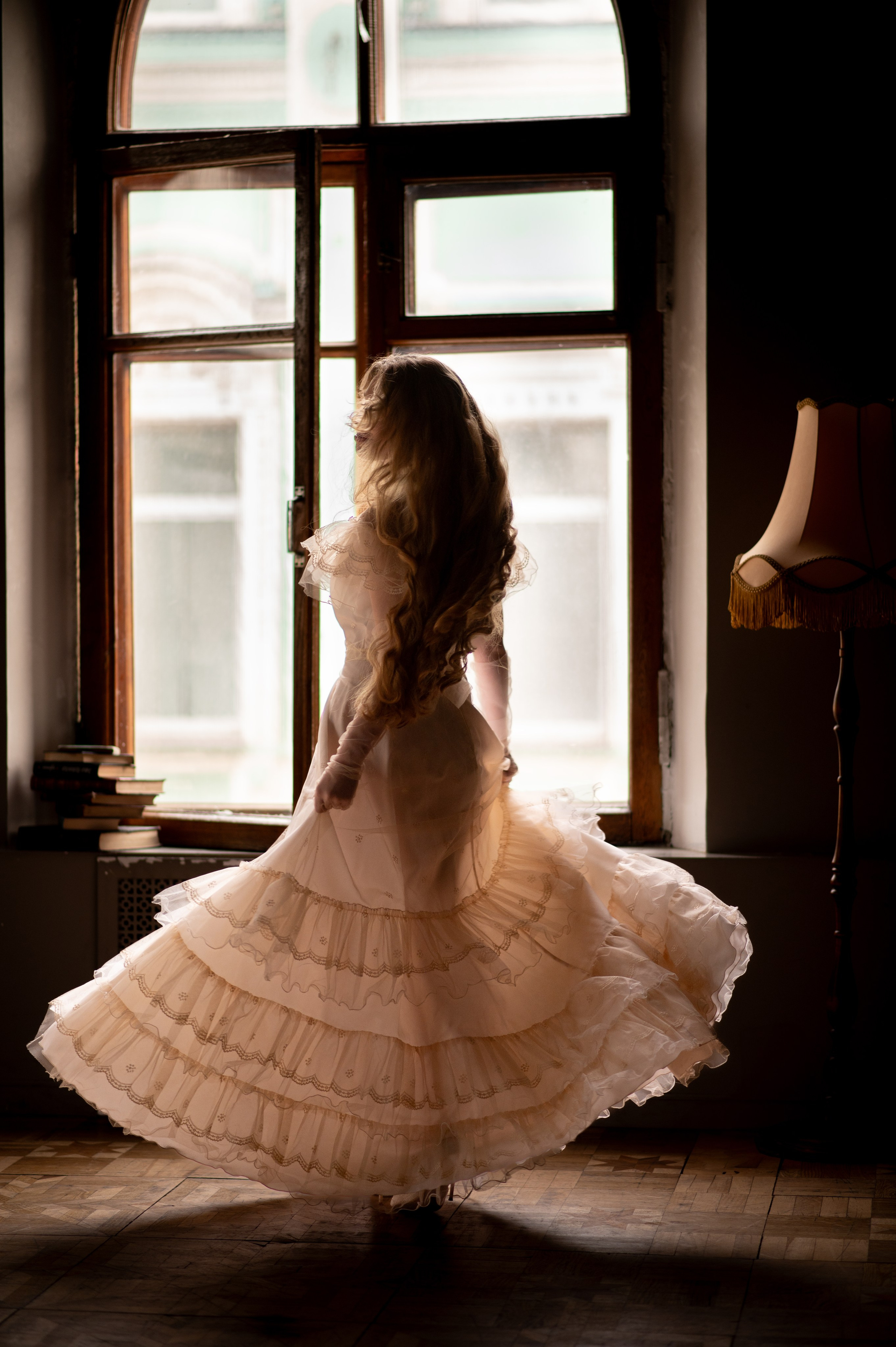 Студия 21 Kult, зал «Библиотка». Винтажные фотосессии в Москве