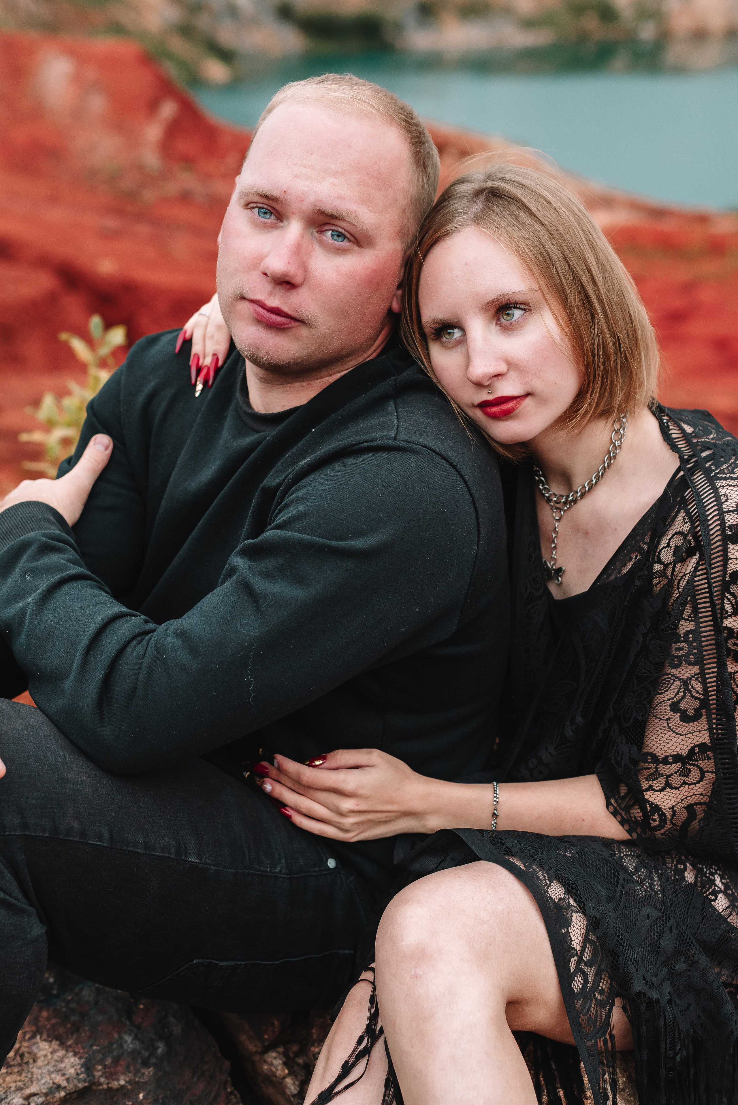 Love Story Фотосессия на Гурьевском карьере (Марс)