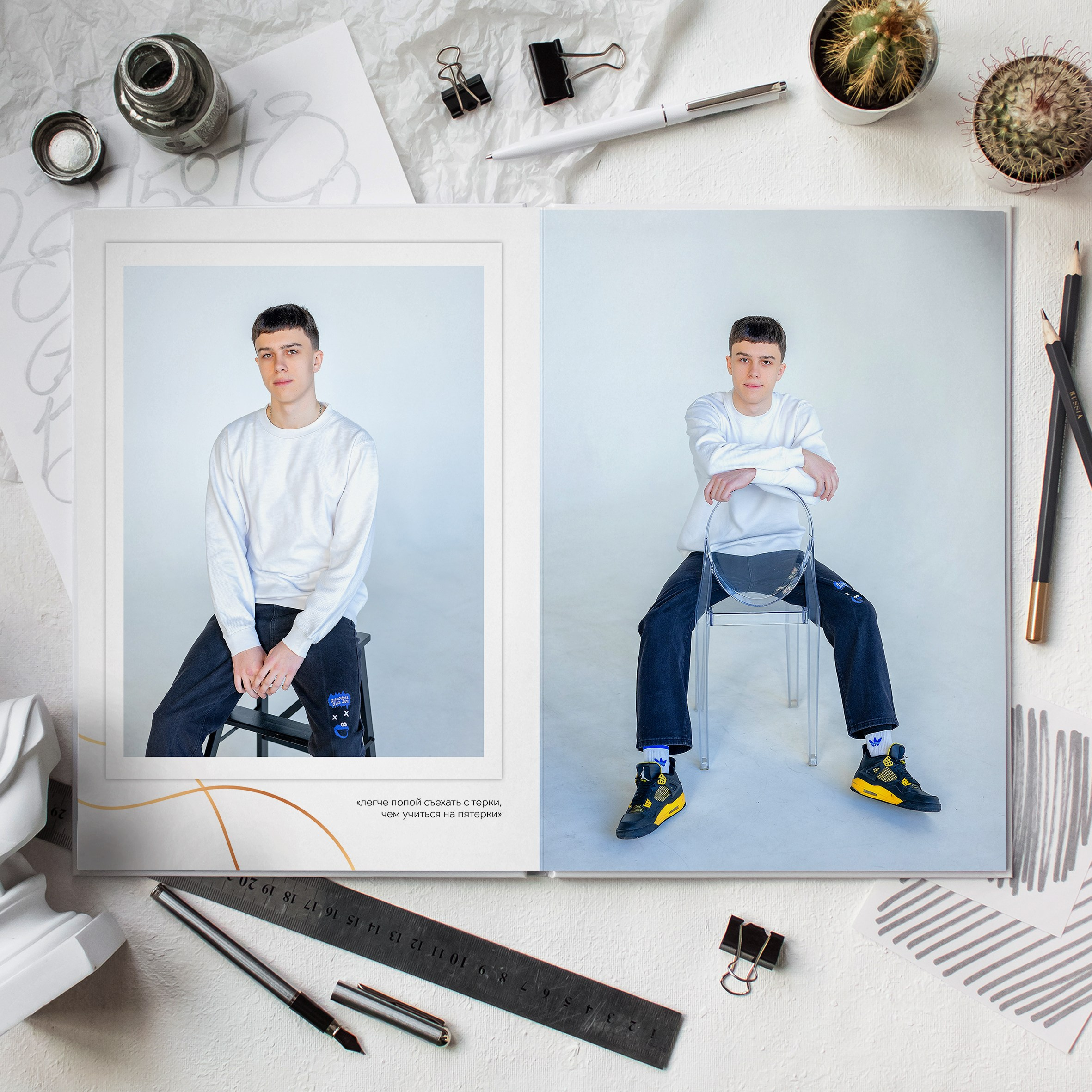 Дизайн «GOLD» (несколько вариантов обложек). Стильный выпускной альбом Владивосток фотограф Вероника Мигачева