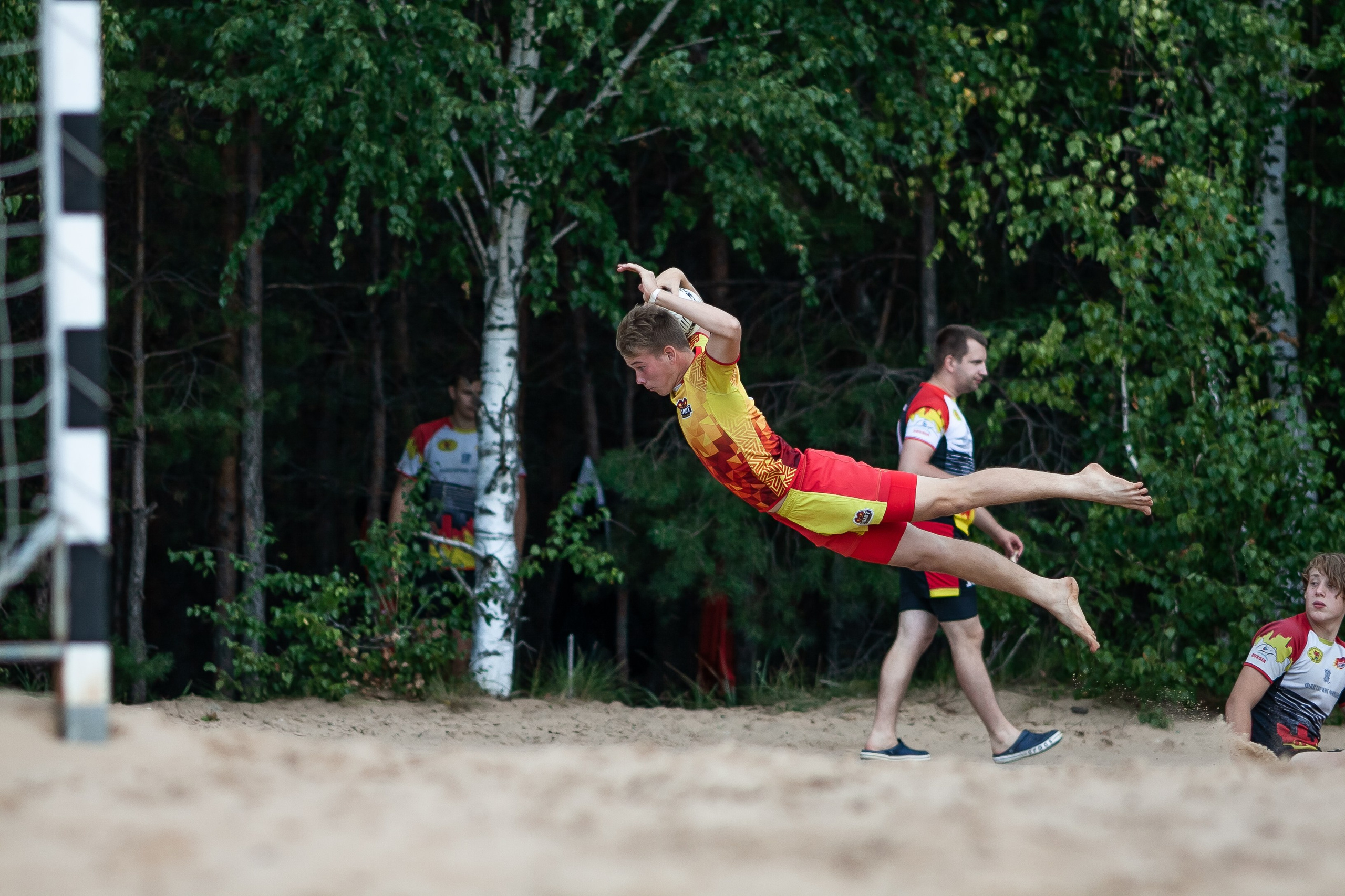 «Кубок «Молота» по пляжному Регби. Фотография