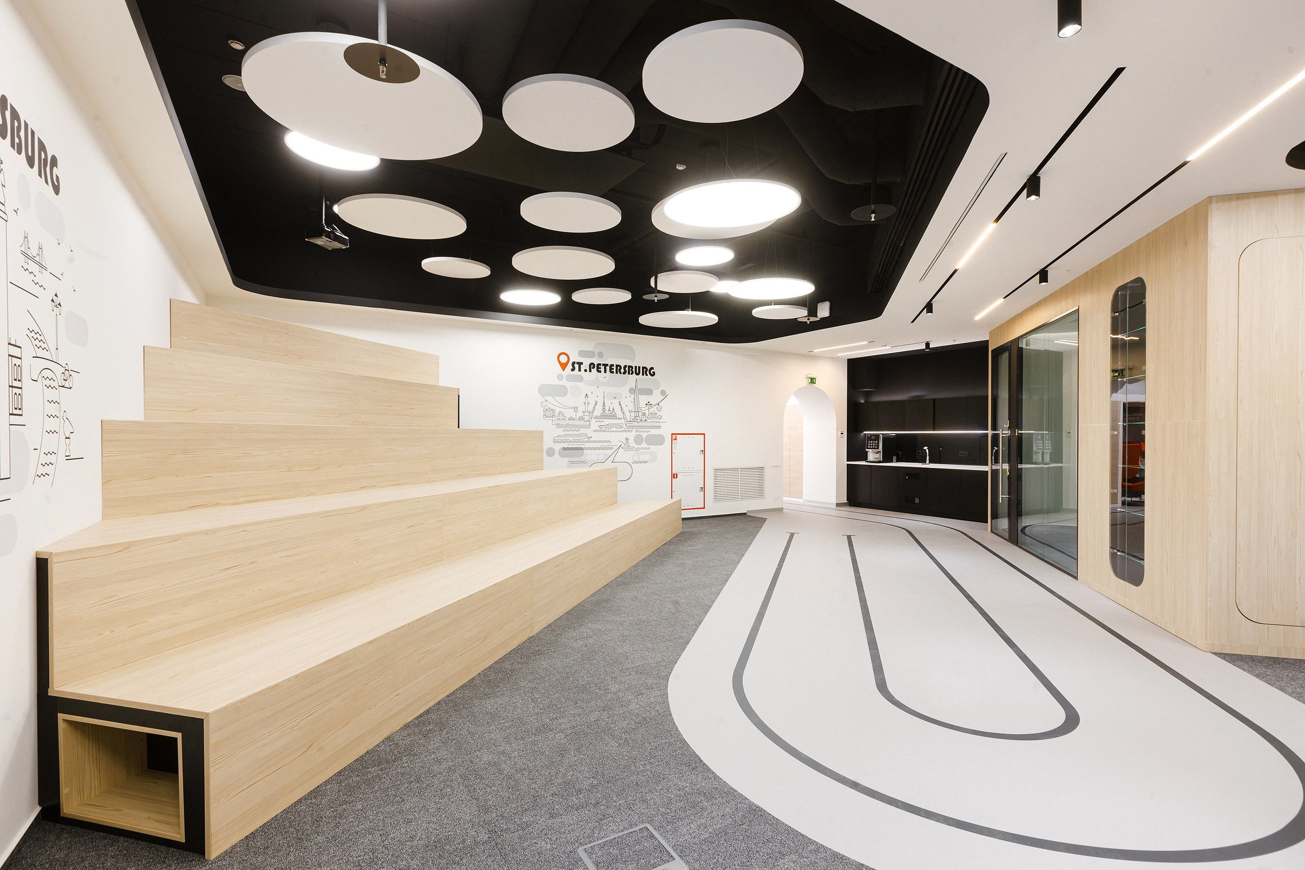 Офис HUAWEI. Профессиональный фотограф в Новосибирске