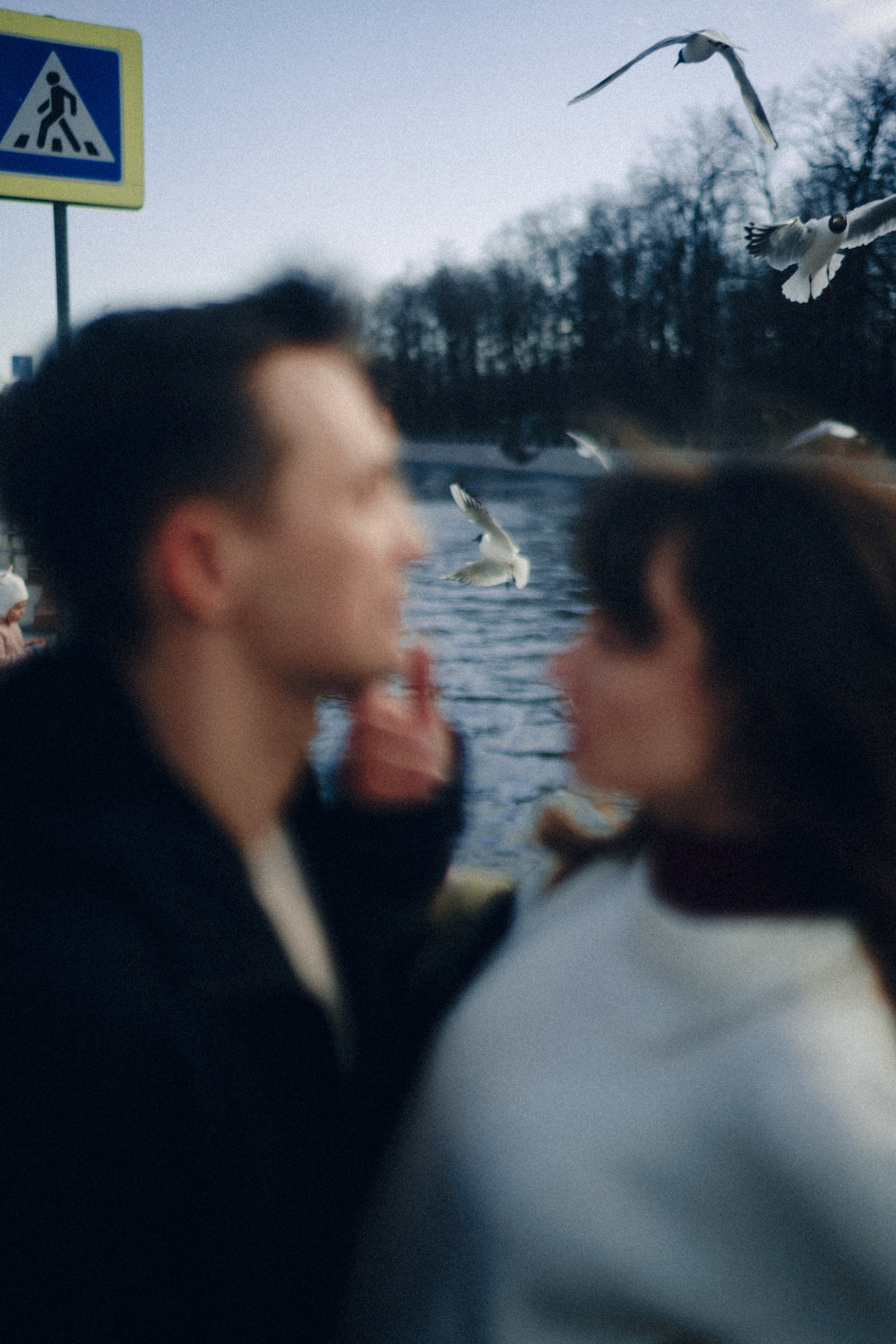 Любовная фотосъёмка на улицах в Петербурге