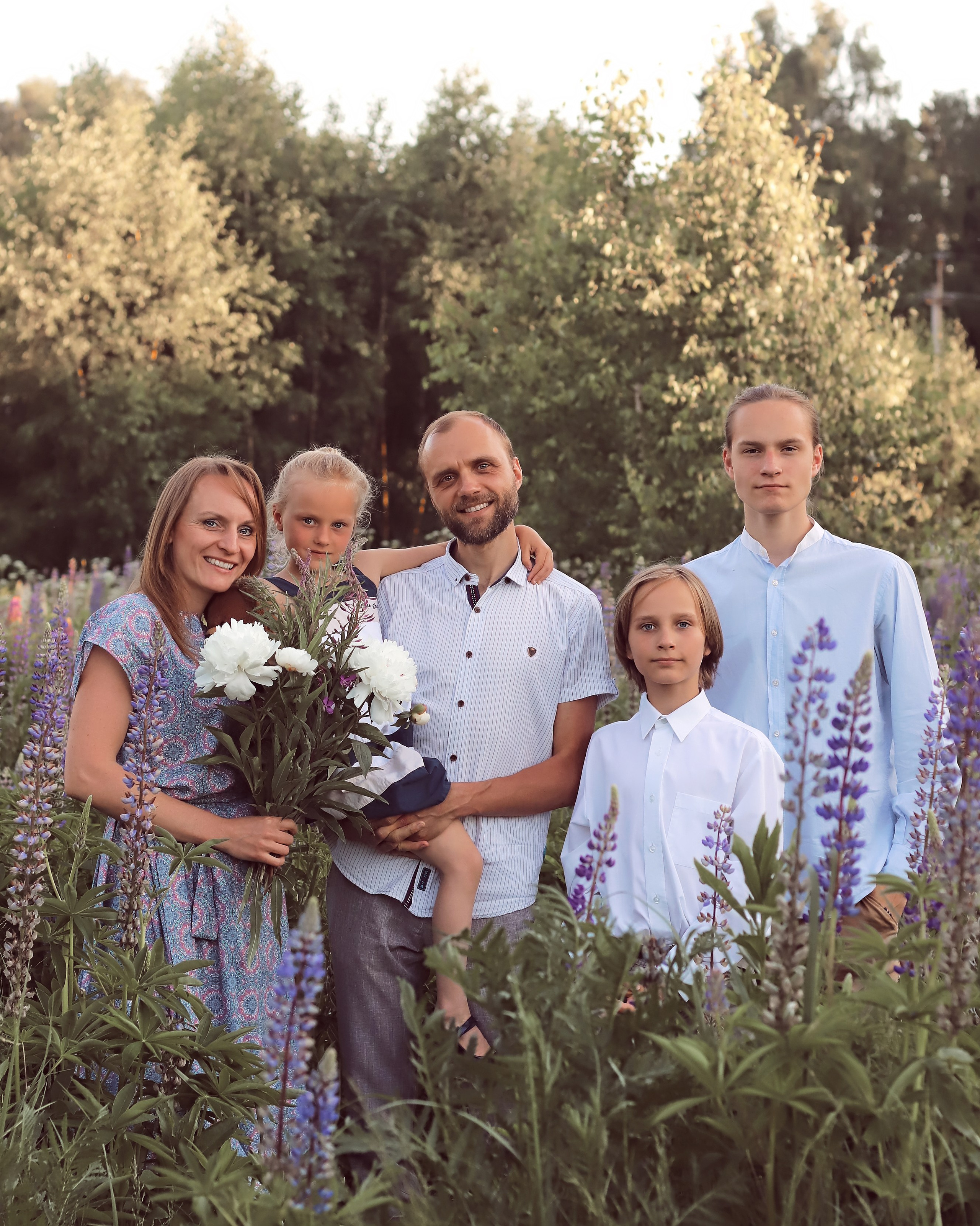 Теплое лето