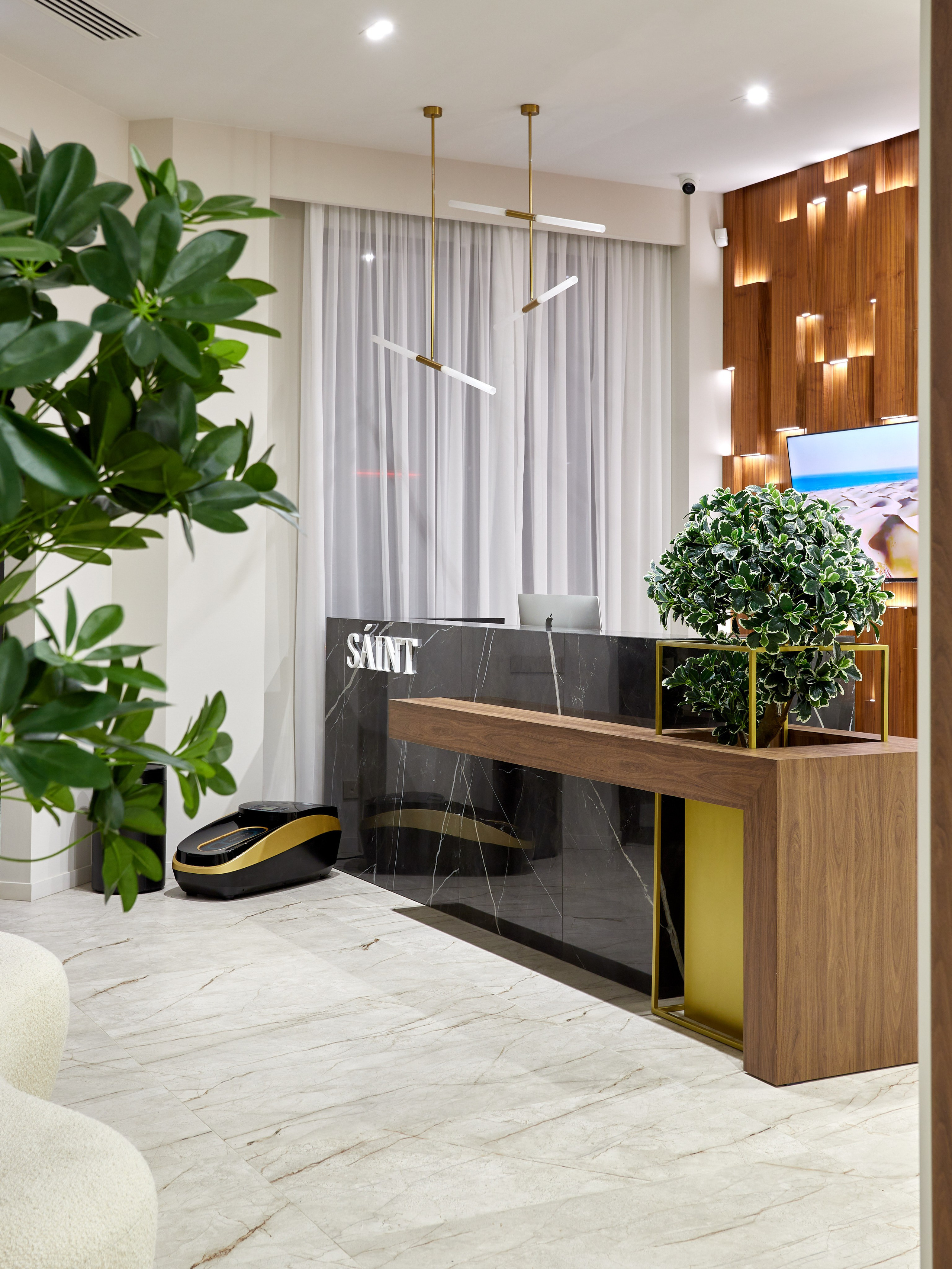 SAINT clinic & SPA. Интерьерный фотограф Краснодар. Галина Ладыгина
