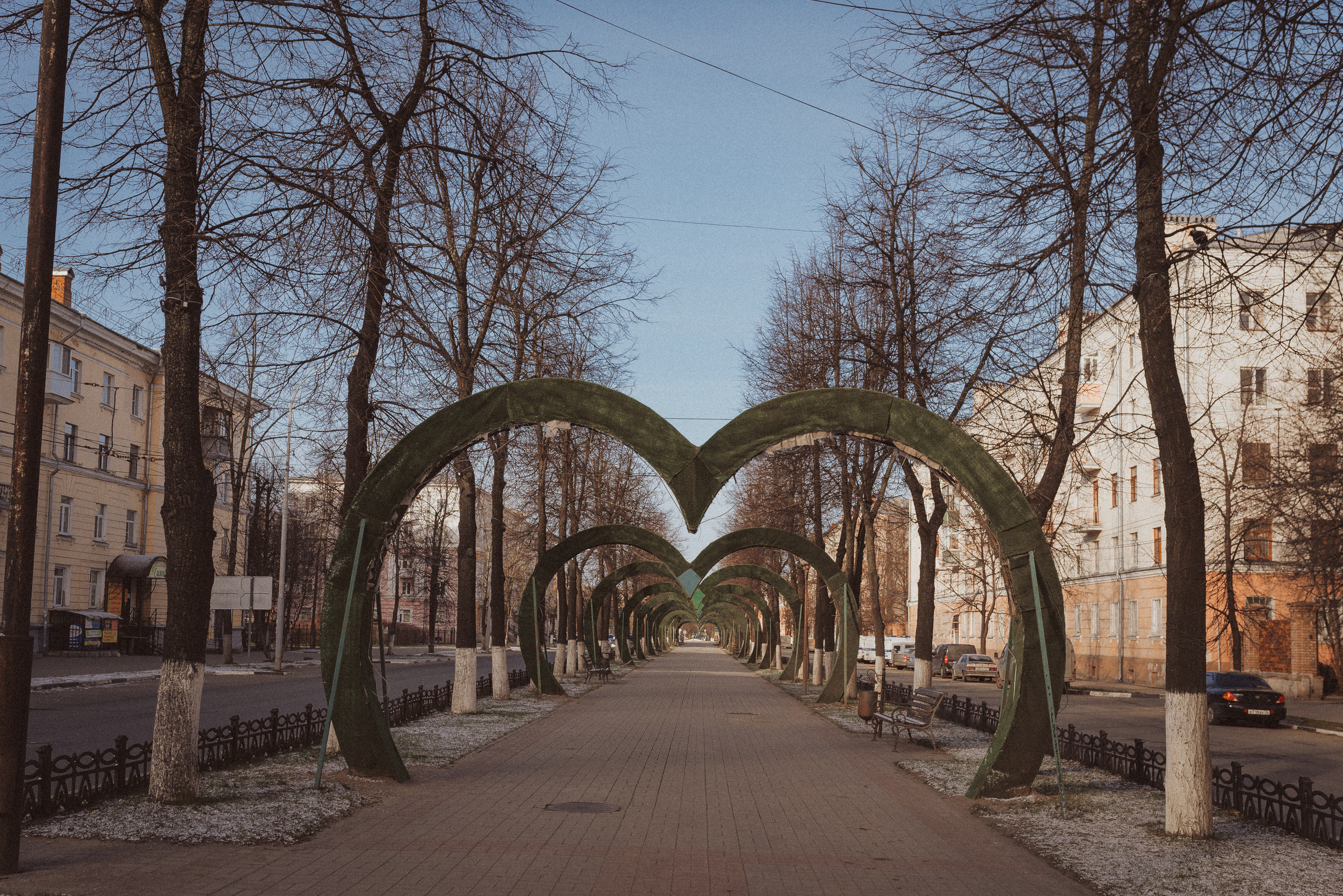 Проект #улицыгорода. Ярославль, пр. Ленина. Документальный фотограф Илья Тихановский