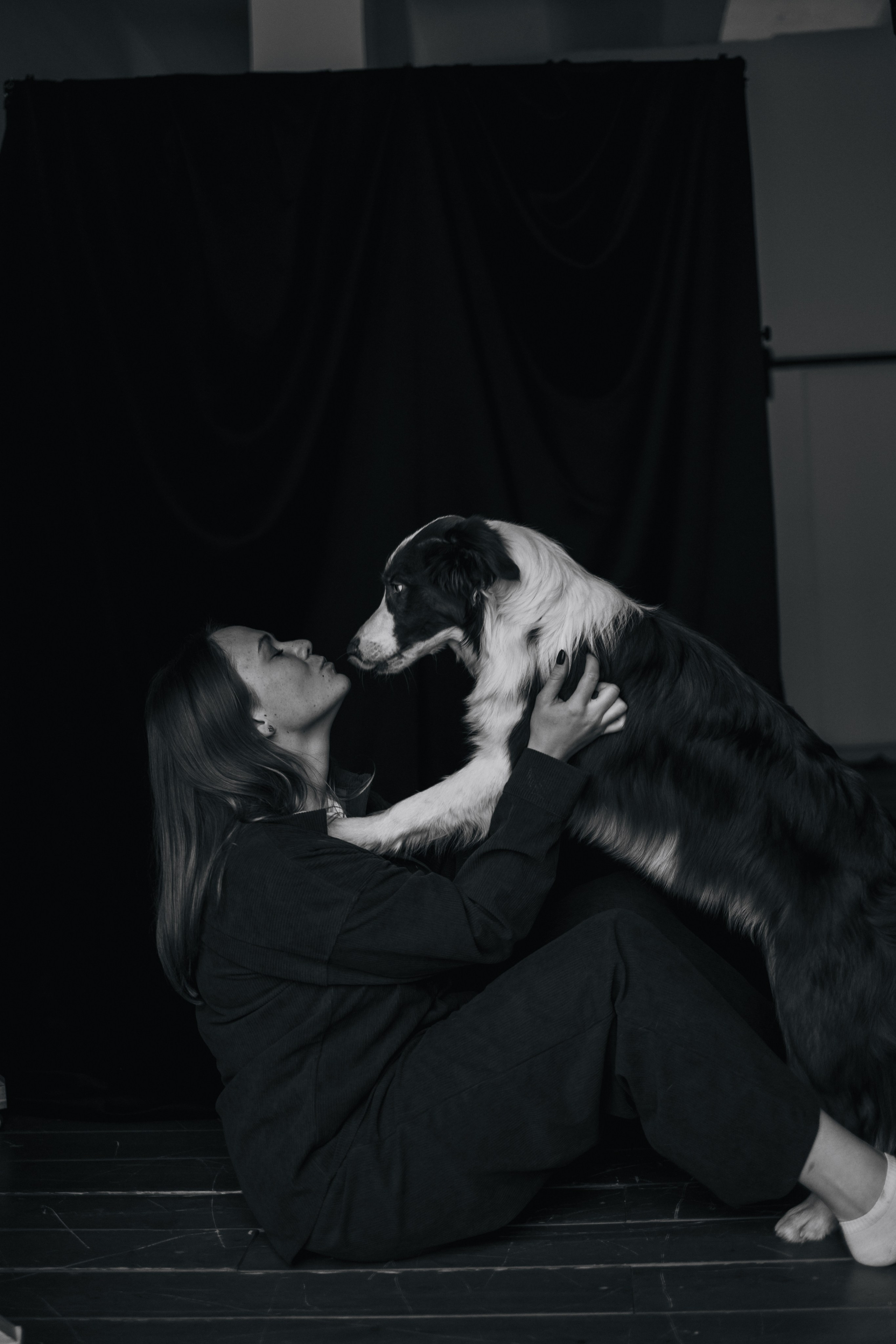 Настя и Симба. Фотограф — Анималист | Санкт-Петербург