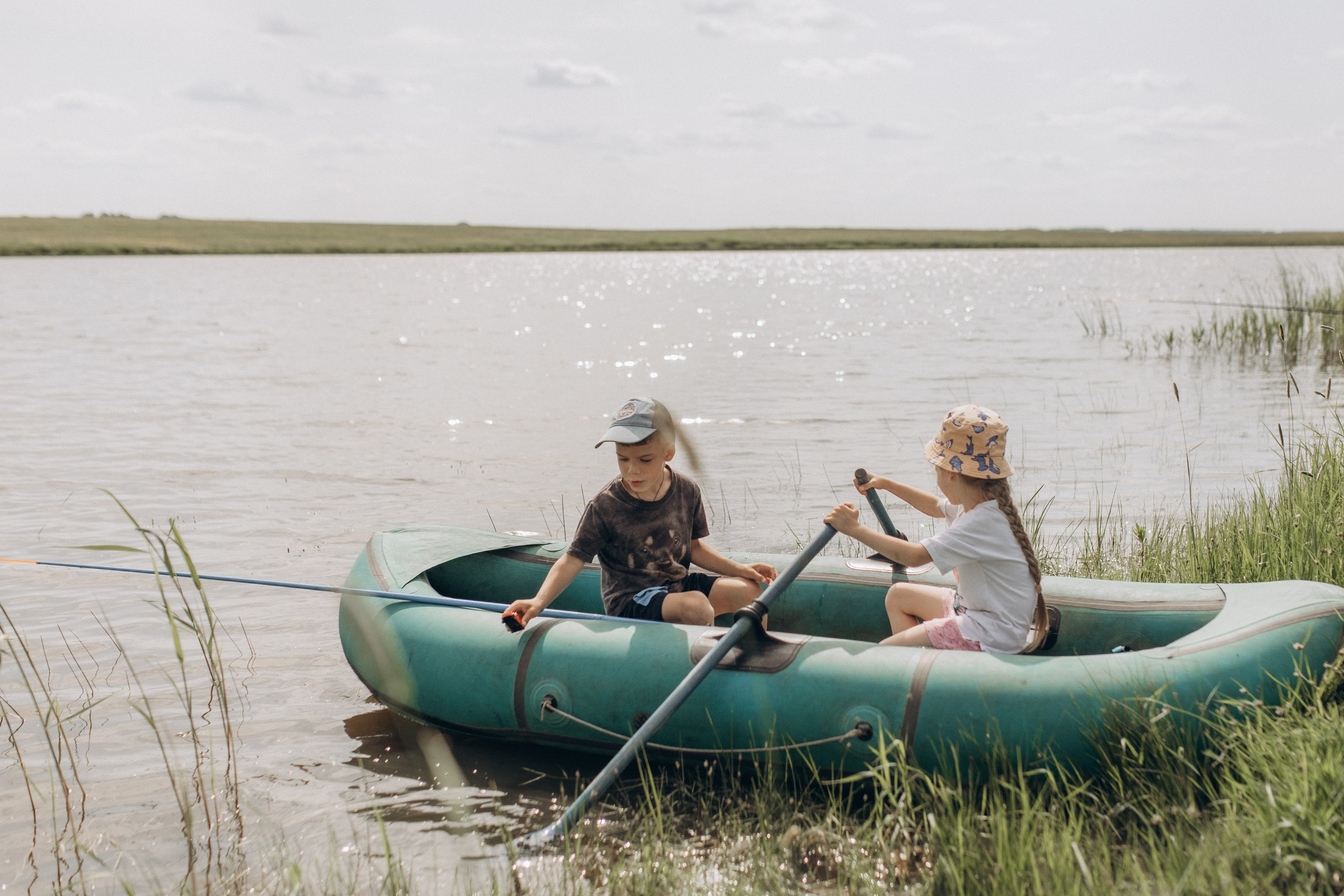 Семейная рыбалка. Семейный фотограф lifestyle в Новосибирске Елена Шпилевая
