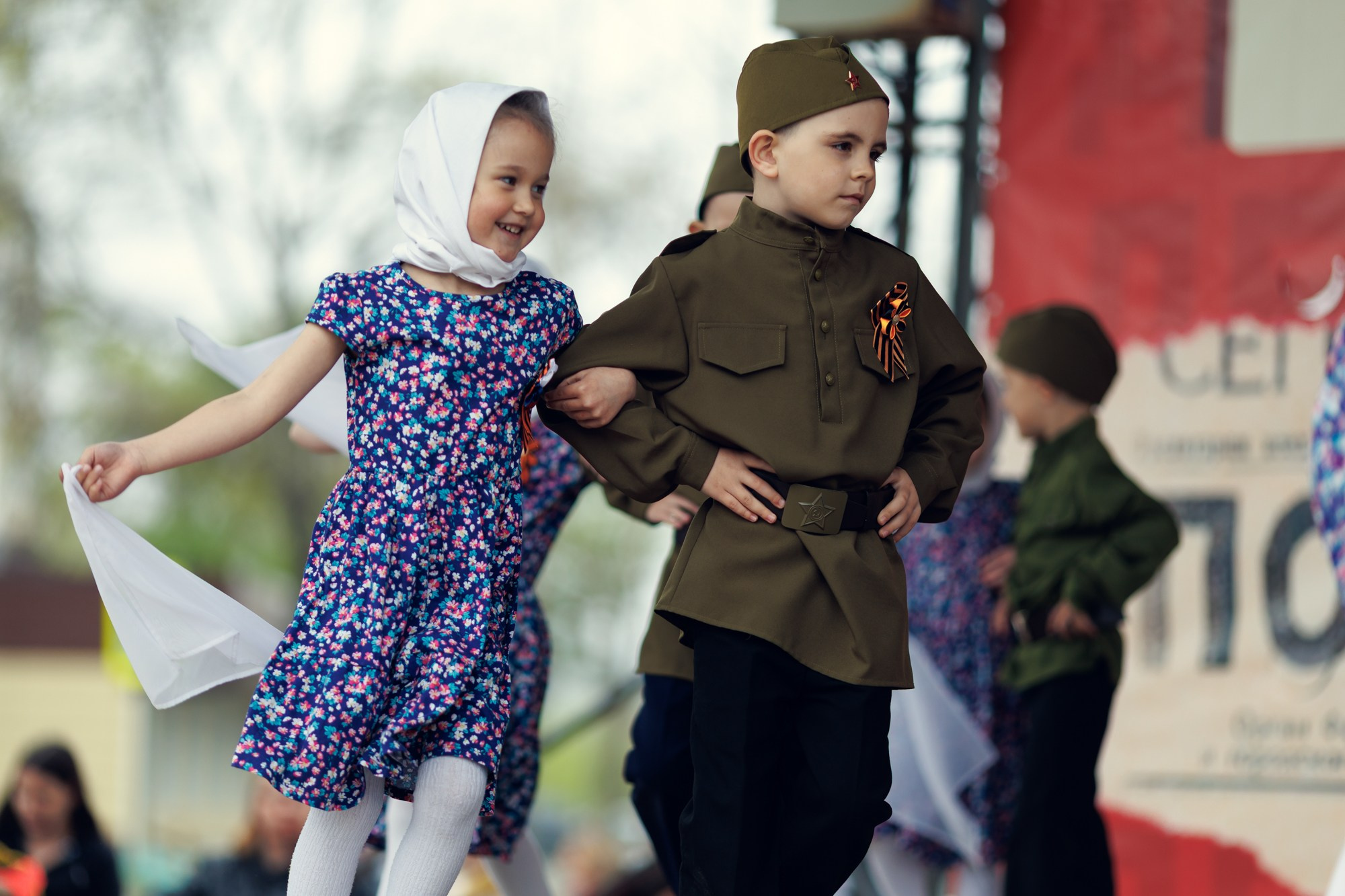 Празднование 80-летия победы над фашизмом. Славянка. Приморский край. Андрей Кровлин — фотограф в Славянке