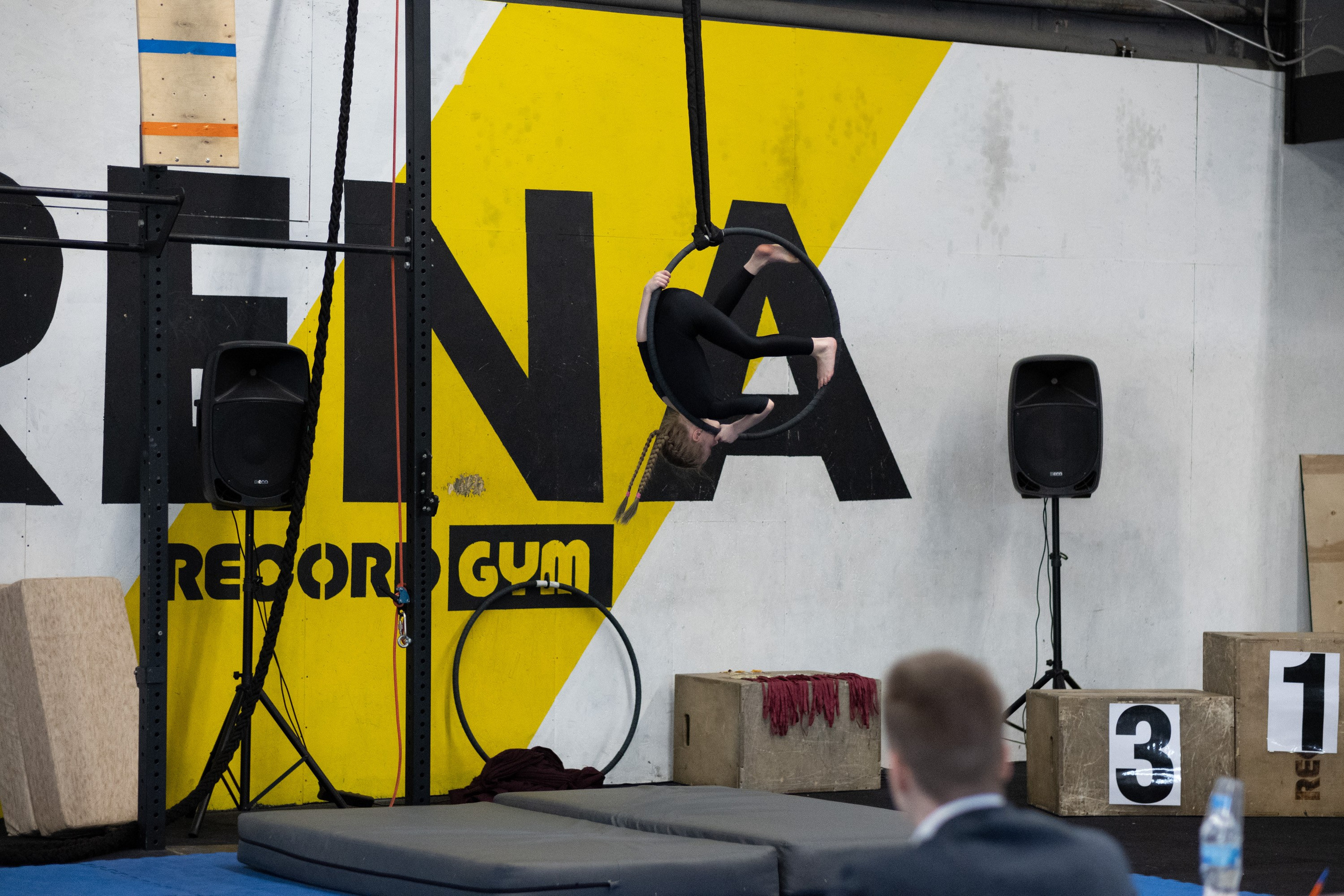 Внутриклубные соревнования по воздушной гимнастике 02.04.23